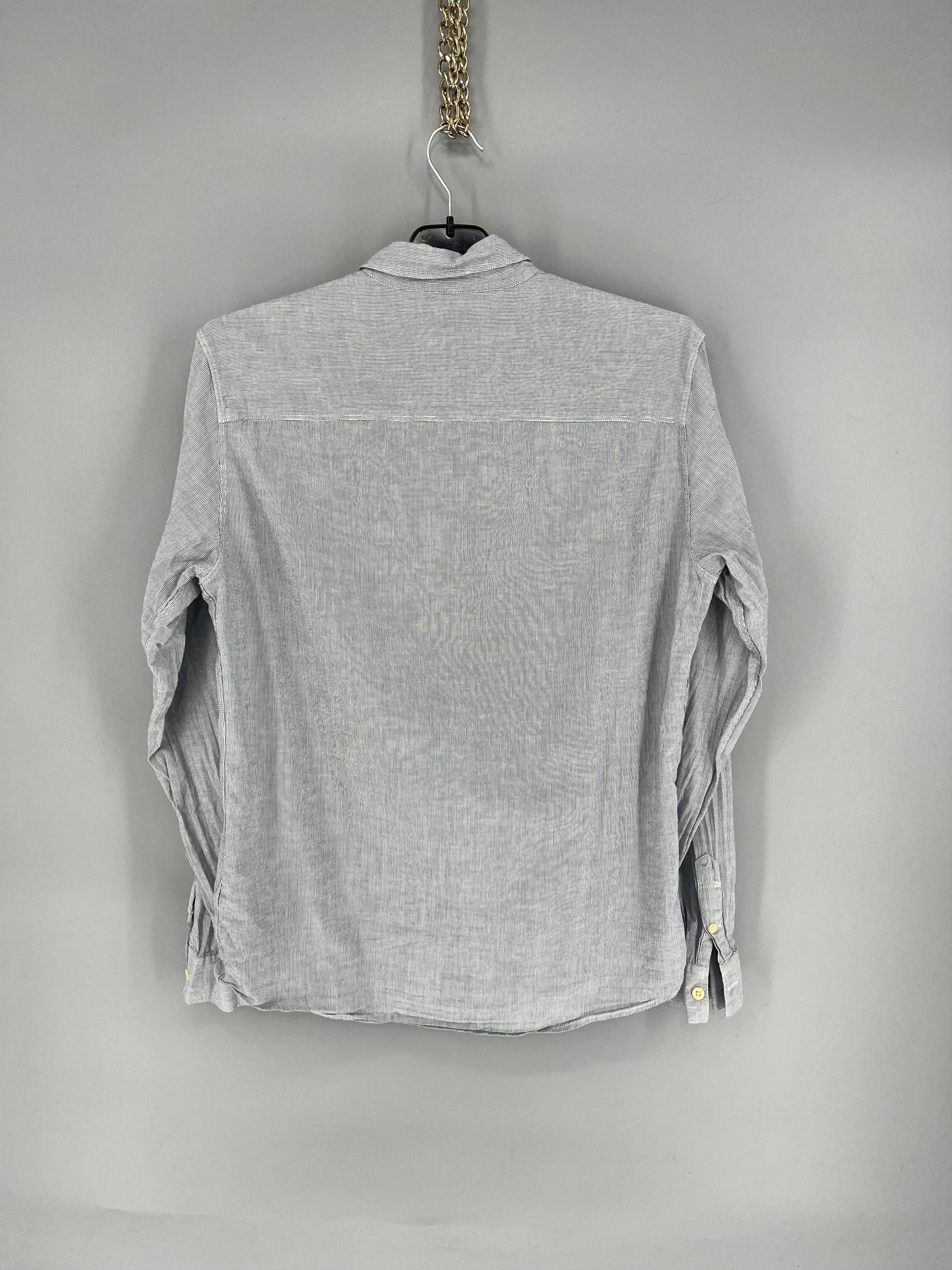 Allsaints Vintage Striped Shirt Allsaints Size M Rare Luxury Size US M / EU 48-50 / 2 - 9 Thumbnail