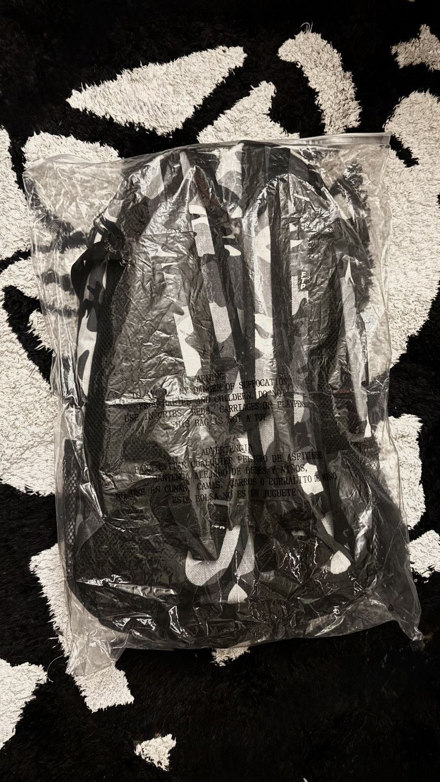 Fuck The Population New FTP Ripstop Backpack Snow Camo Size ONE SIZE - 5 Thumbnail