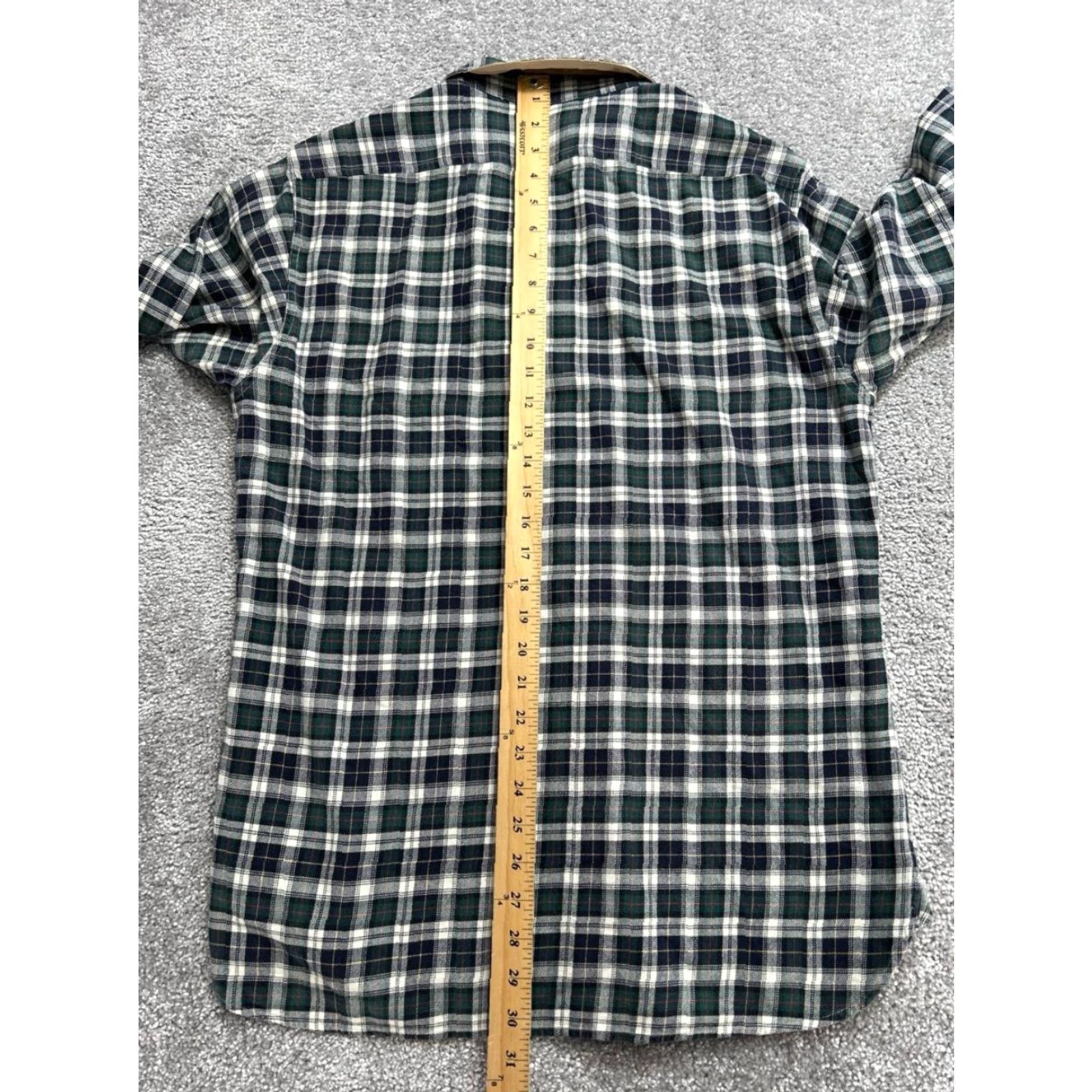 Rag & Bone Rag & Bone Shirt Mens Large Multicolor Cotton Plaid Tailored Workwear Casual Size US L / EU 52-54 / 3 - 5 Thumbnail