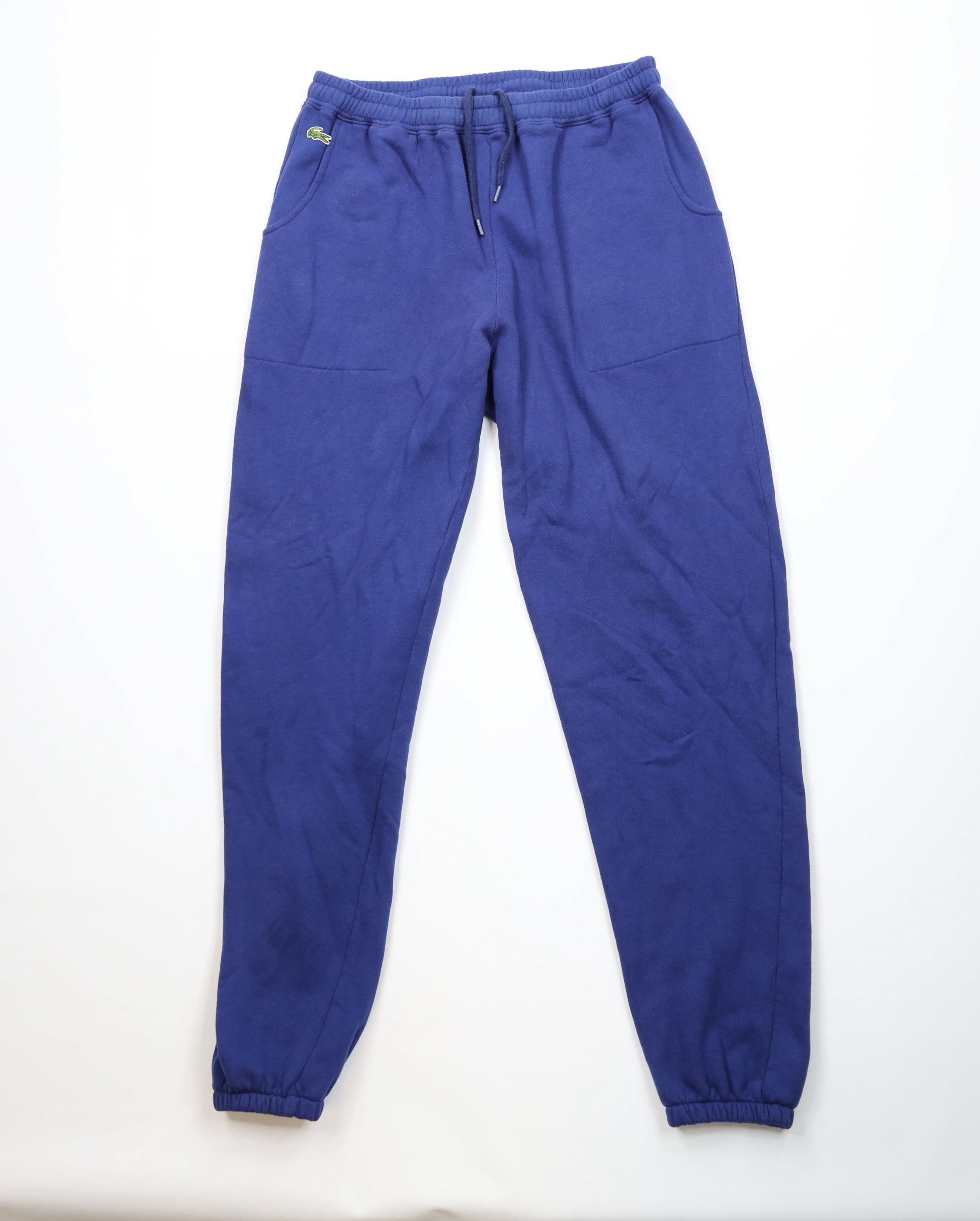 Lacoste Vintage 80s Izod Lacoste Sweatpants Joggers Pants Blue Size US 36 / EU 52 - 1 Thumbnail