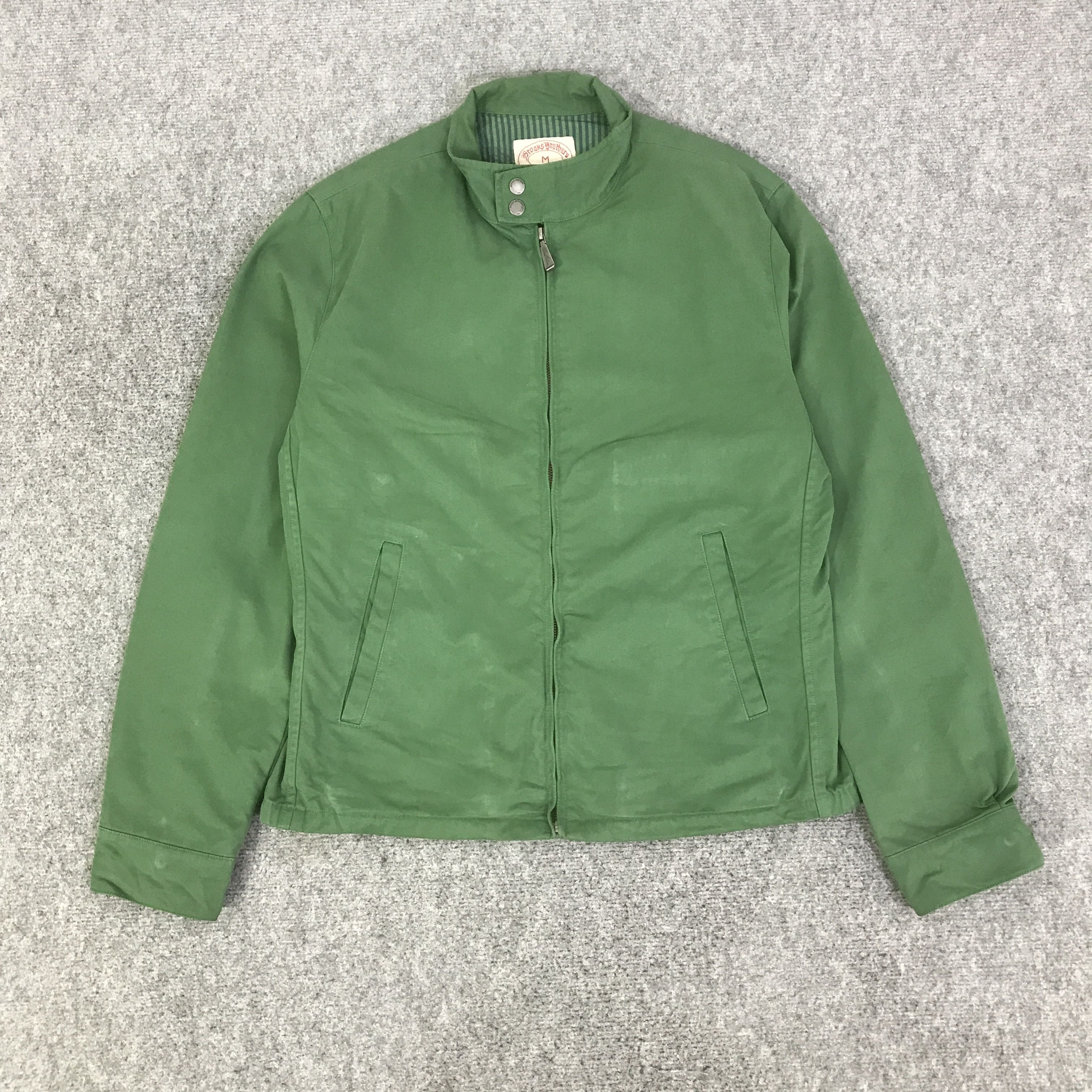 Brooks Brothers BROOKS BROTHERS GREEN JACKET K119B2 Size US M / EU 48-50 / 2 - 1 Thumbnail