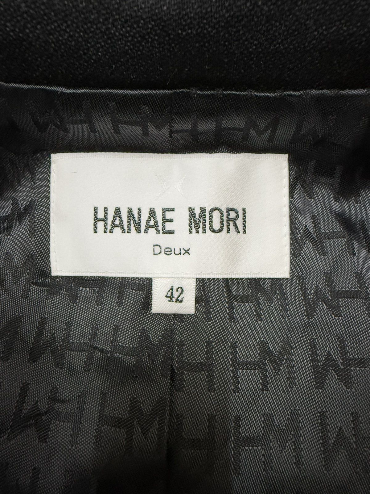 Hanae Mori × Japanese Brand × Vintage Hanae Mori Hiden Button Coats Size S / US 4 / IT 40 - 6 Thumbnail