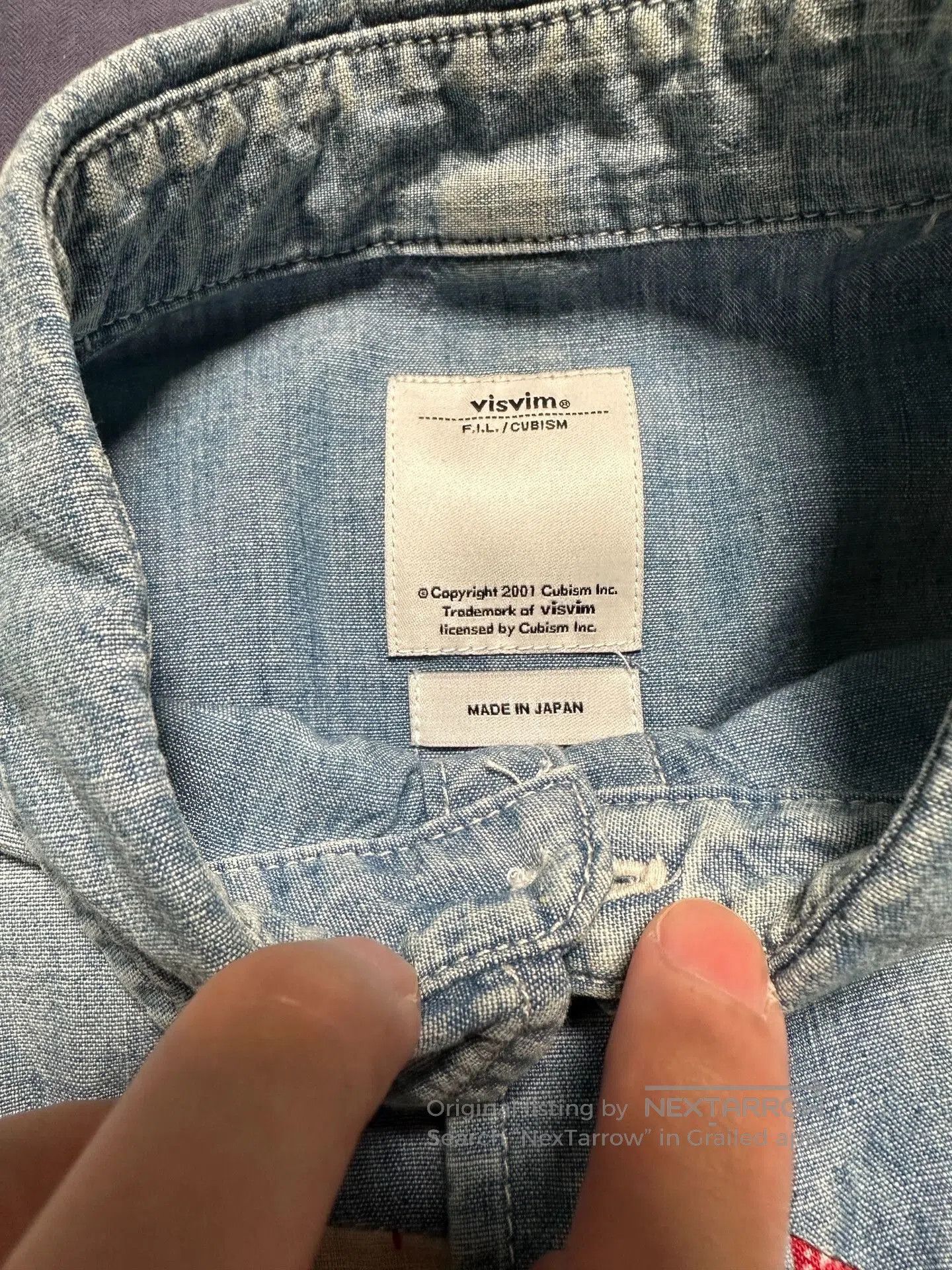 Visvim Visvim Denim Patchwork Shirt Ethnic Style. Size US S / EU 44-46 / 1 - 2 Thumbnail