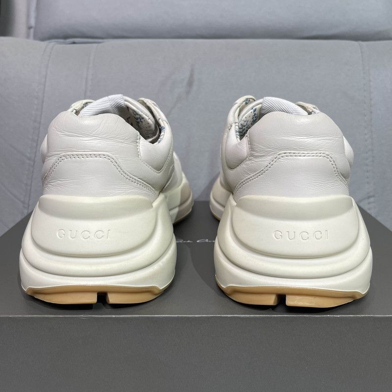Gucci Gucci Rhyton Low-Top Sneakers in Beige - Size US 8.5 / EU 41-42 - 3 Thumbnail