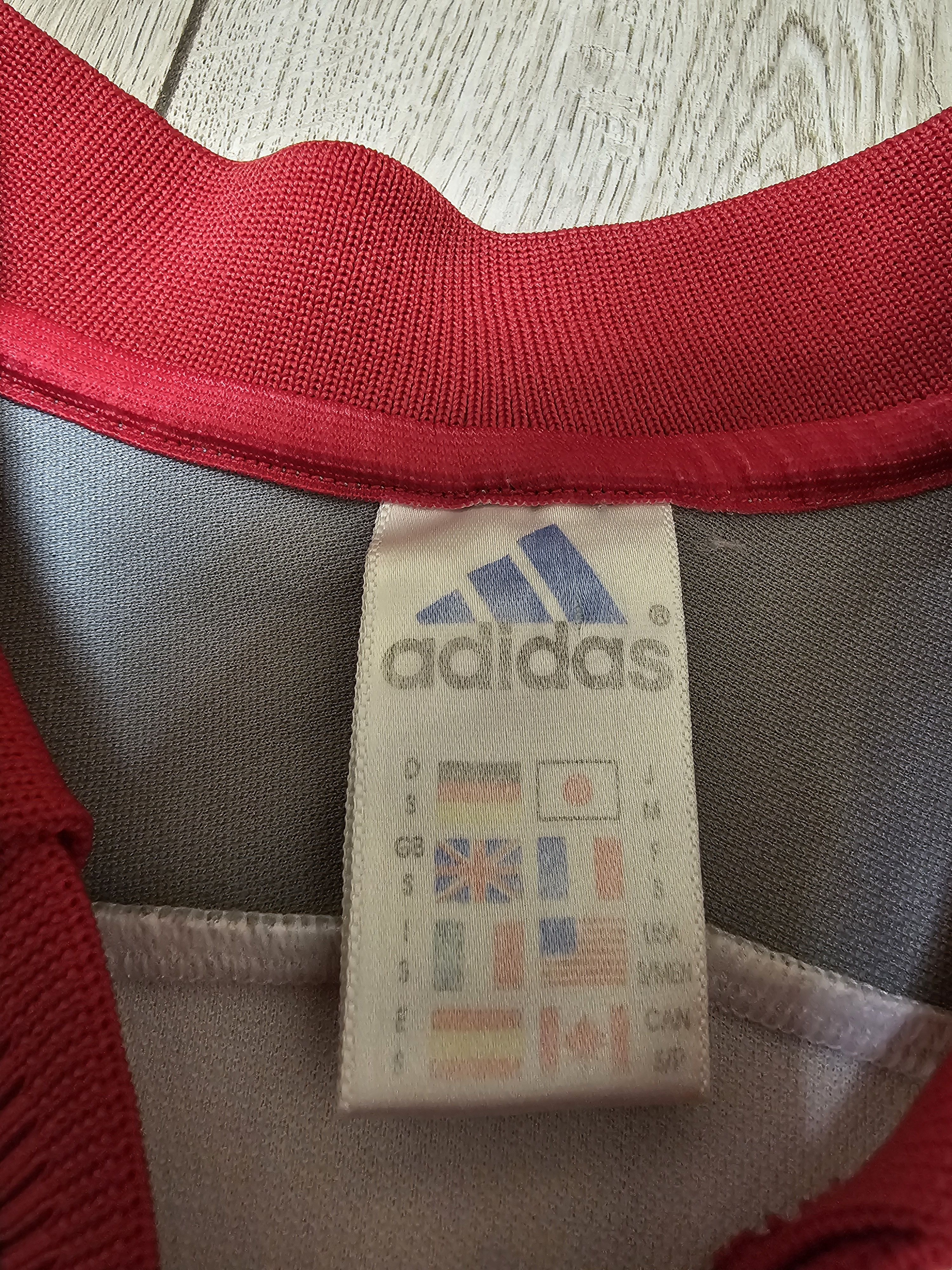 Adidas TURKEY 2000 2002 HOME VINTAGE FOOTBALL SHIRT SOCCER JERSEY Size US S / EU 44-46 / 1 - 6 Thumbnail