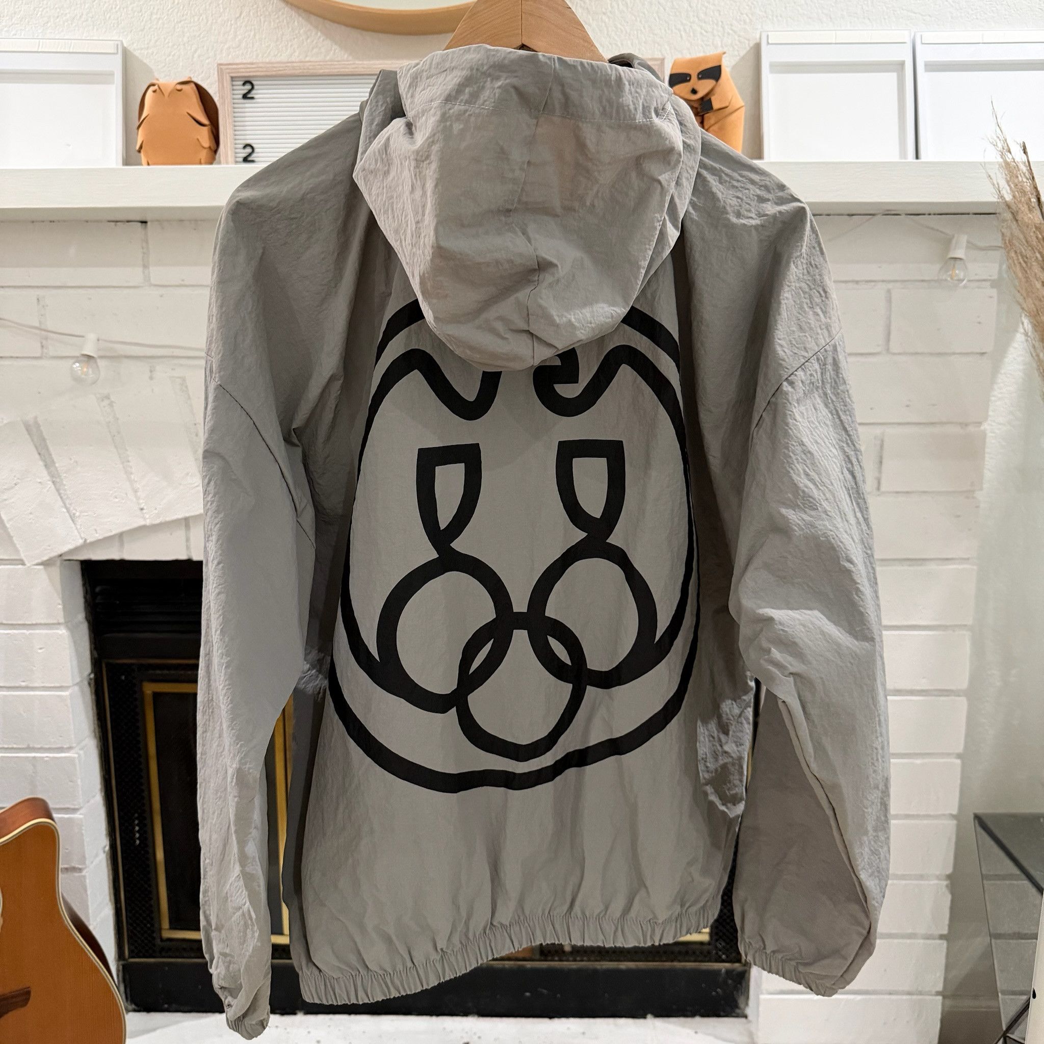 Yeezy Yeezy Gosha Rubchinskiy Grey Water Resistant Windbreaker Size US M / EU 48-50 / 2 - 6 Thumbnail