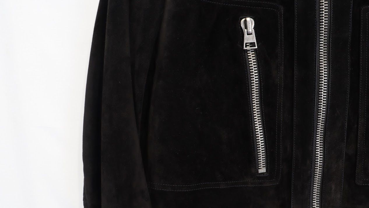 Tom Ford o1rshd1 Suede Jacket in Dark Chocolate Size US M / EU 48-50 / 2 - 8 Thumbnail