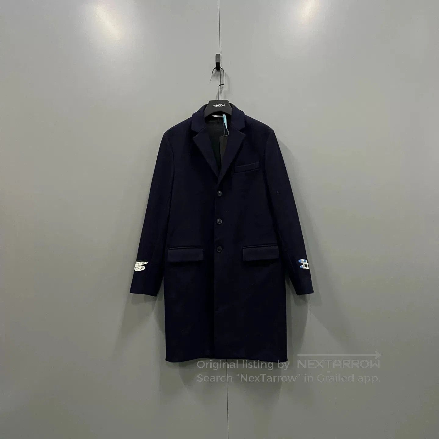 Valentino Valentino Blue Dragonfly Embroidered Coat. Size US L / EU 52-54 / 3 - 1 Thumbnail