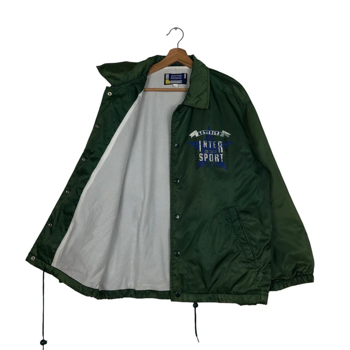 Toyo Enterprises 🔥VINTAGE CHORE WORKER JACKET SAFARI ROOKIE BIG LOGO Size US M / EU 48-50 / 2 - 12 Thumbnail