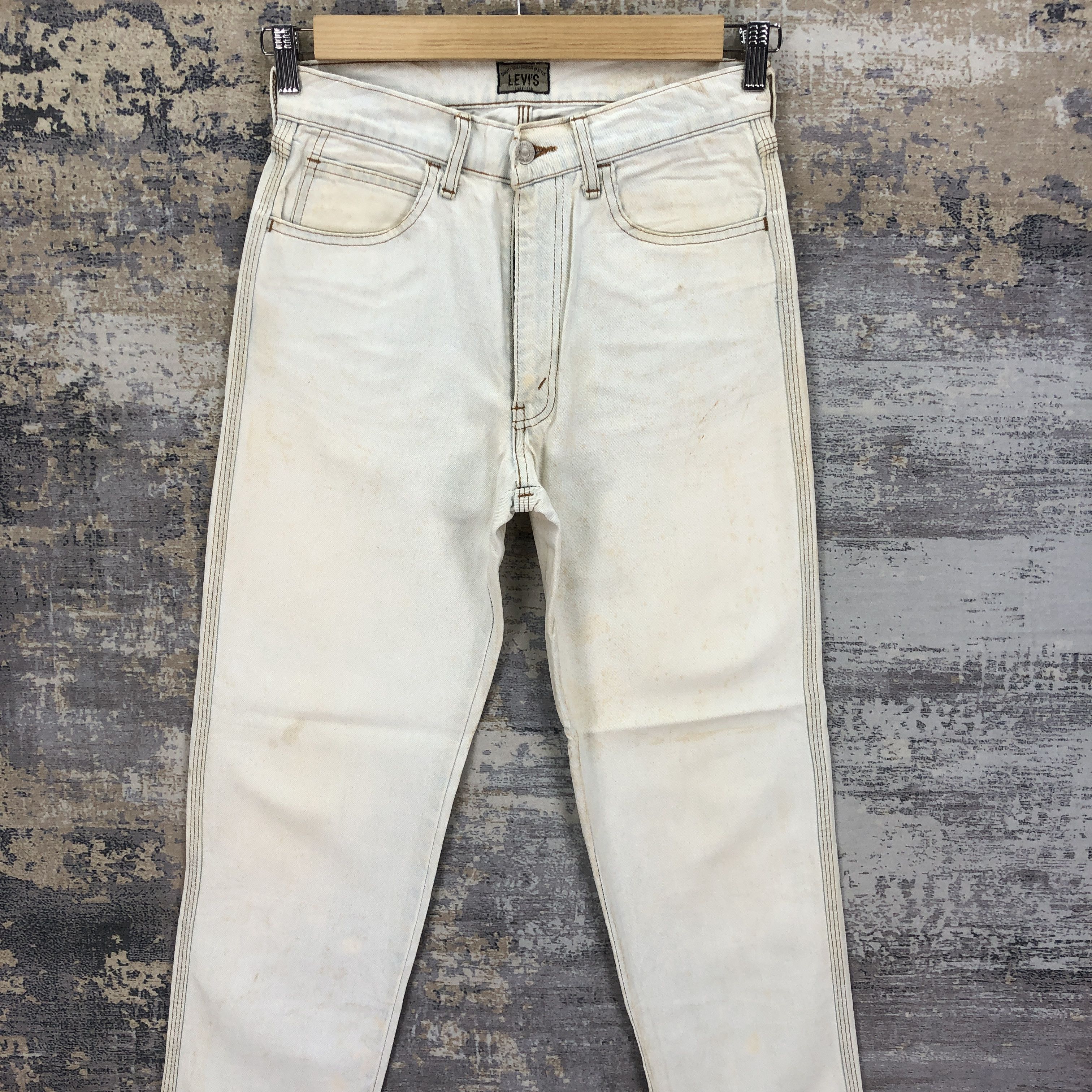 Levi's Vintage Y2K Levis Sun Faded Jeans Levi's Light Wash Denim Size 26" / US 2 / IT 38 - 3 Thumbnail