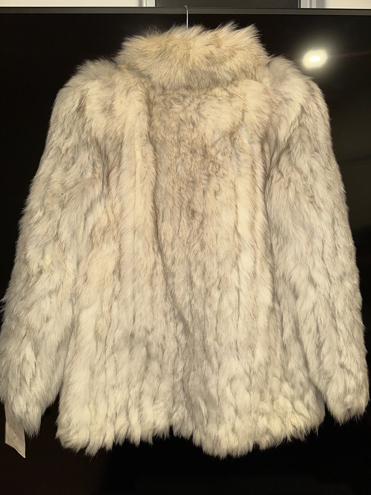 Sagafurs VTG Saga Fox Norway Fur Made In Korea Genuine Blue Fox READ Size S / US 4 / IT 40 - 4 Thumbnail