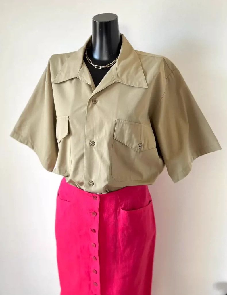 Kenzo KENZO Pink linen skirt Size 25" / US 0 / IT 36 - 3 Thumbnail