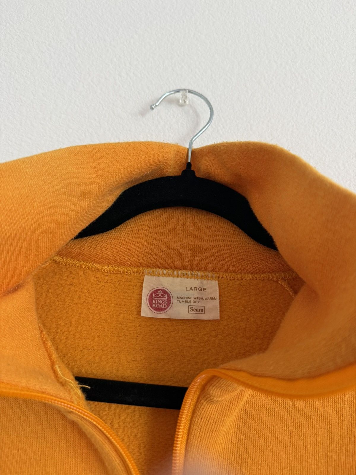 Vintage 1970s/80s Kings Road Sears Stripped Track Jacket Size US L / EU 52-54 / 3 - 4 Thumbnail