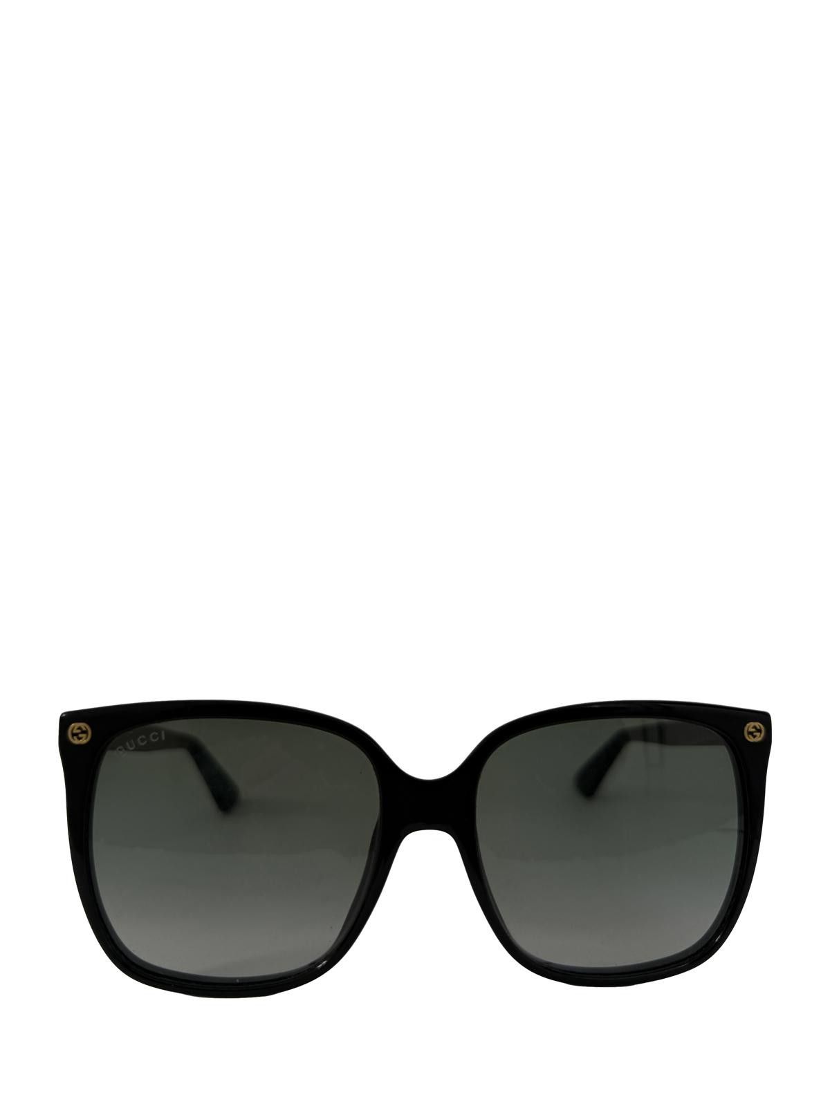 Gucci Womens Black Gucci Sunglasses Interlocking G Sunglasses Logo Size ONE SIZE - 2 Thumbnail