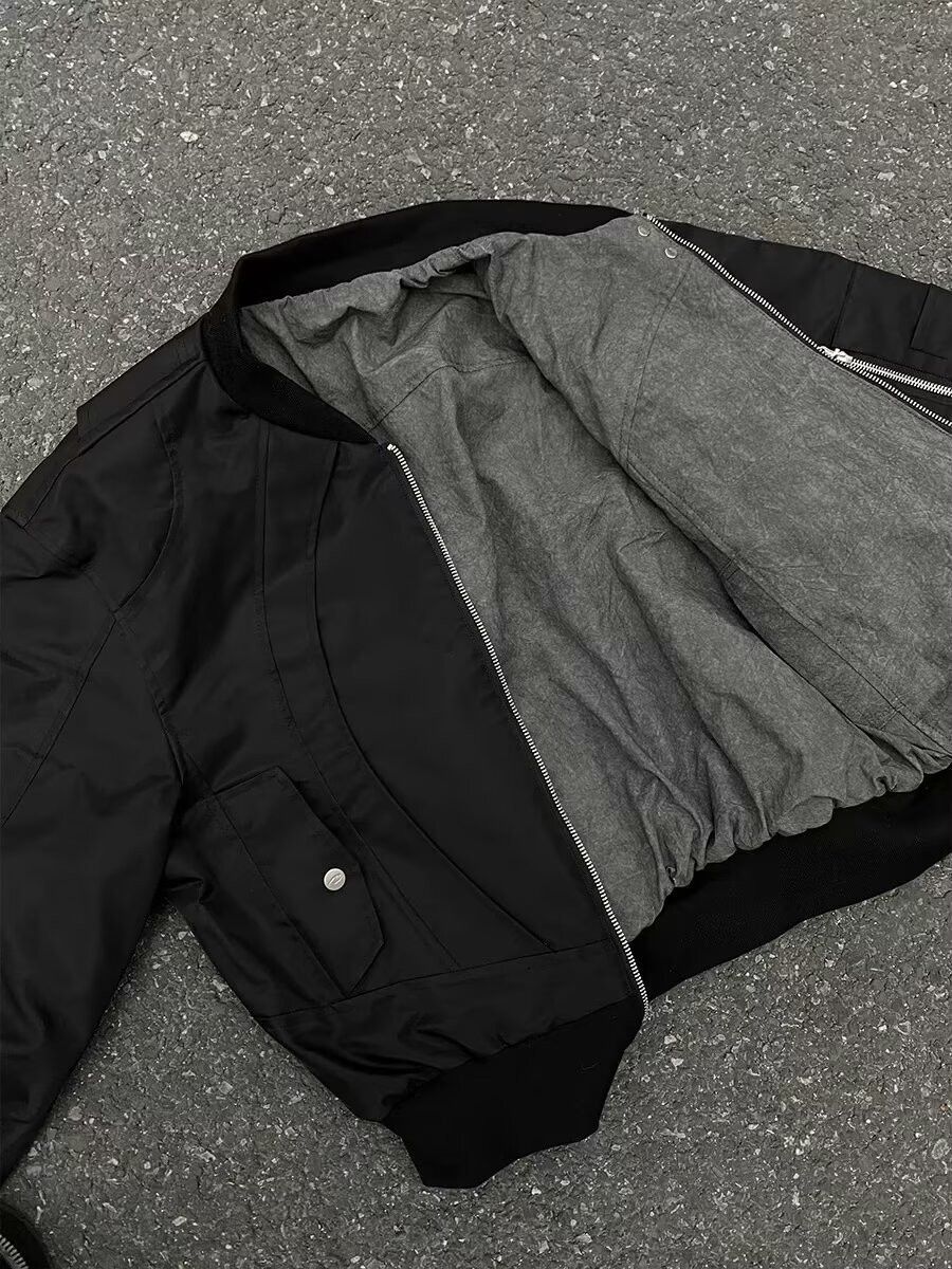 Japanese Brand × Vintage Reversible Round Collar Zipper Jacket Size US M / EU 48-50 / 2 - 3 Thumbnail