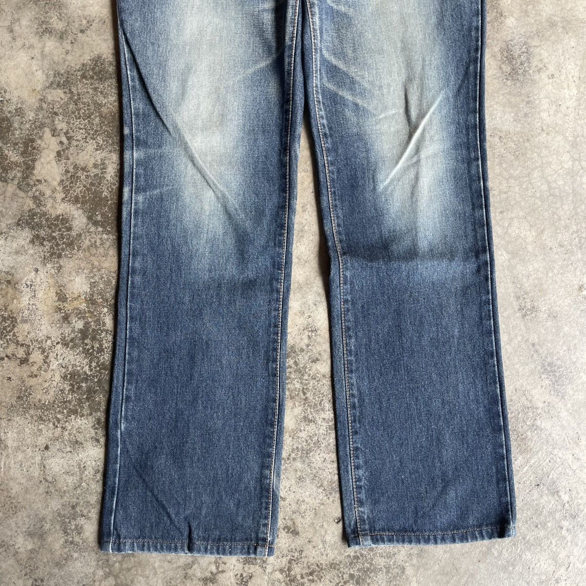 Edwin 🔥Vintage Edwin Zylon EZ503 Stoned Washed Denim Jeans Size US 35 - 3 Thumbnail