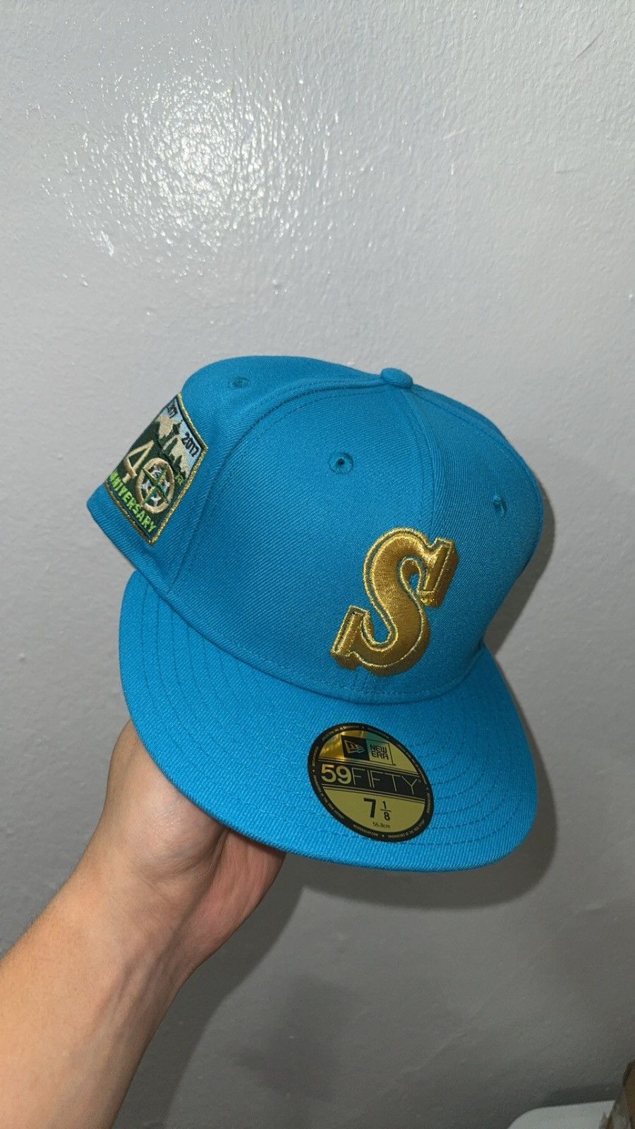 New Era New Era 59fifty Teal Seattle Mariners Fitted Hat Size ONE SIZE - 1 Thumbnail