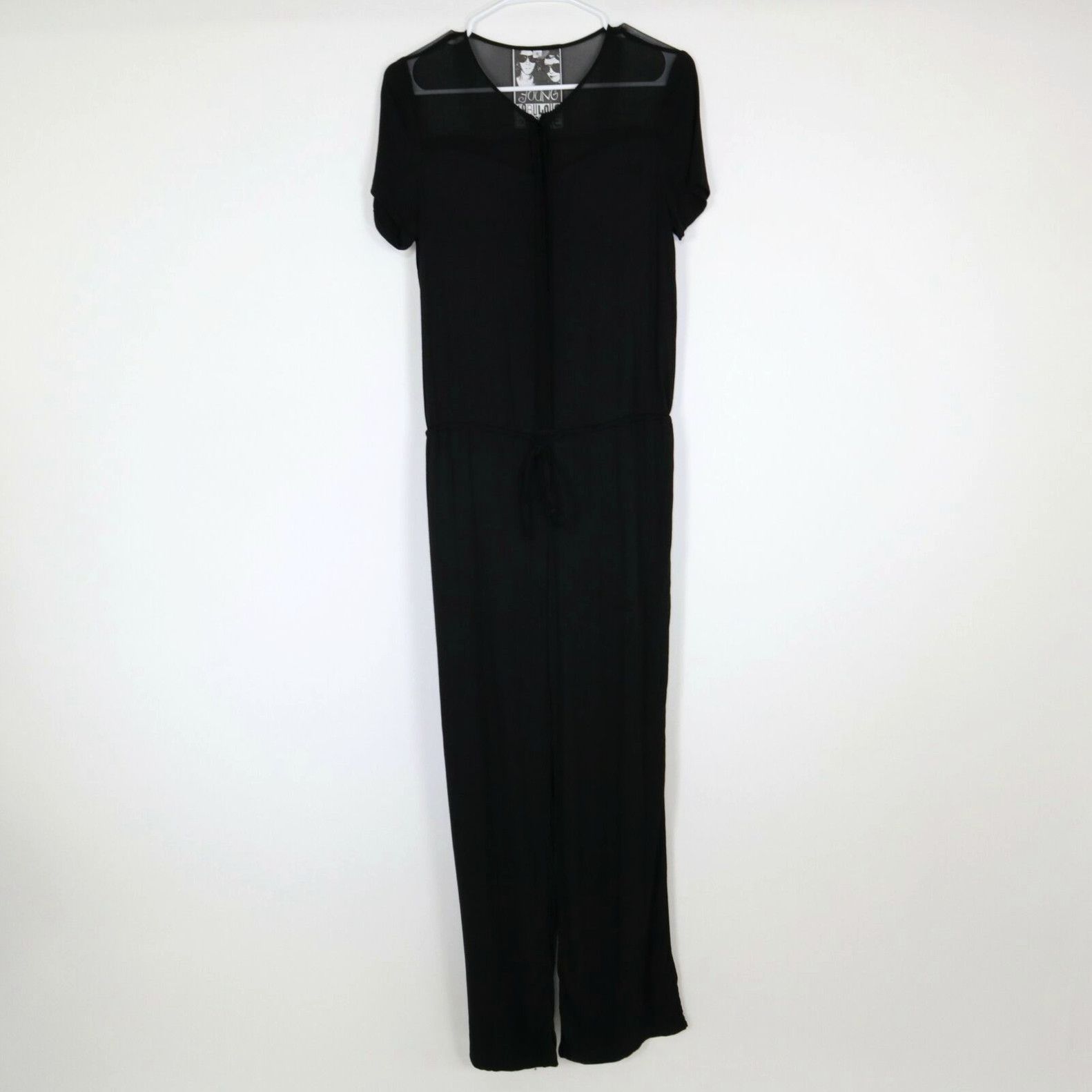 Young fabulous and broke black jumpsuit sales