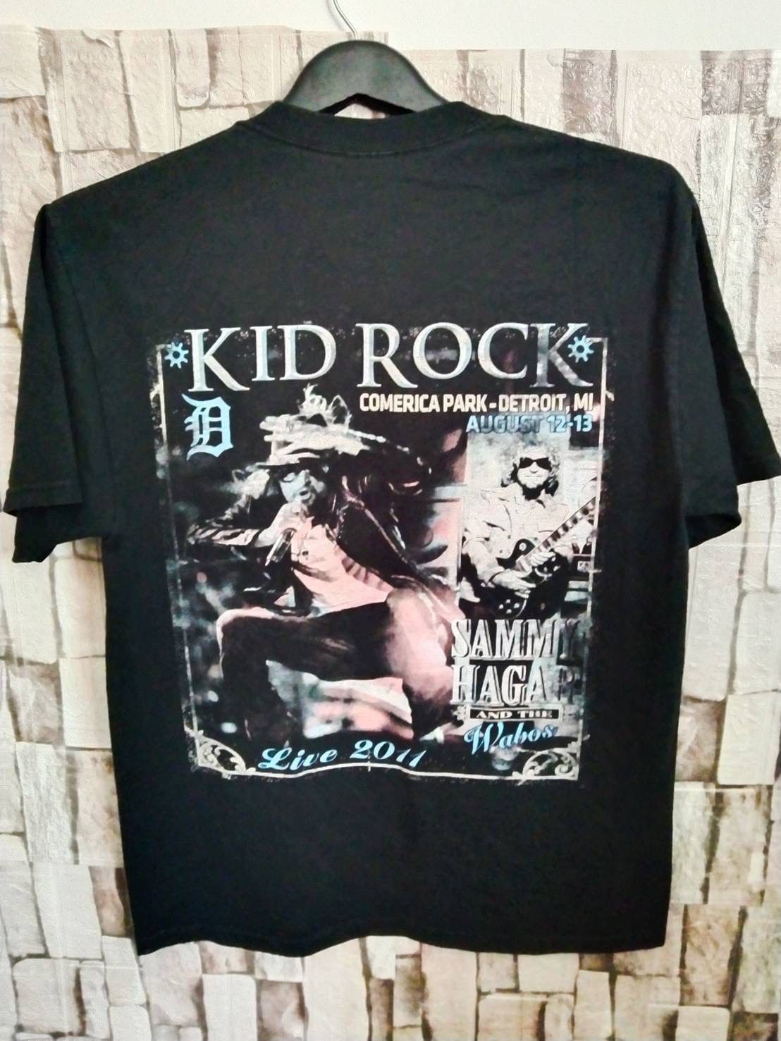 Vintage Kid Rock Comerica Park Detroit 2011 Shirt Size XL Size US M / EU 48-50 / 2 - 2 Thumbnail