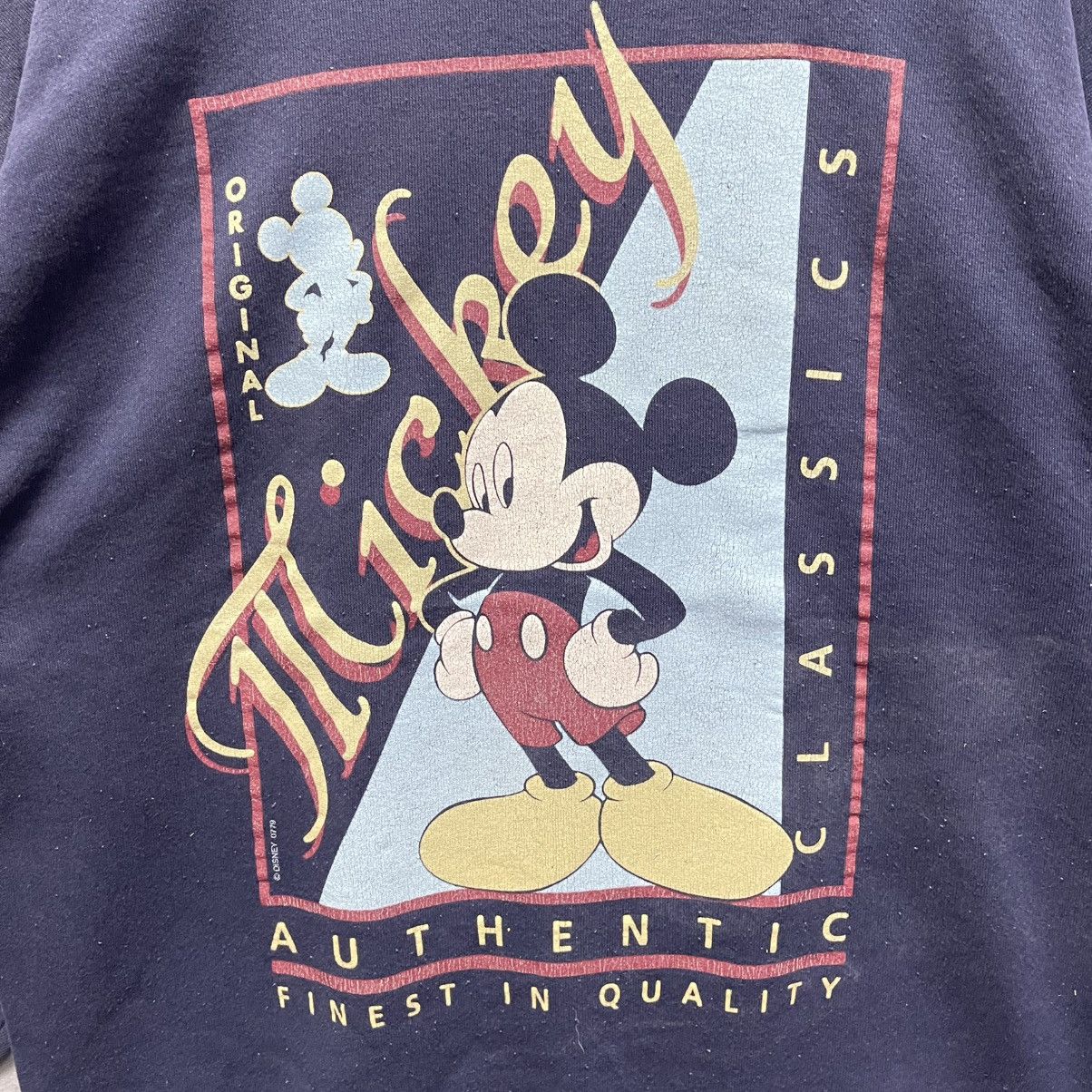 Mickey Unlimited Vintage 1990s Mickey Unlimited “Mickey Authentic” Sweatshirt Size US XL / EU 56 / 4 - 3 Thumbnail
