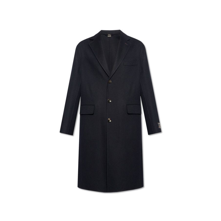 Gucci GUCCI Navy Blue Wool Coat New & Authentic (Men's size:M;) Size US M / EU 48-50 / 2 - 1 Preview