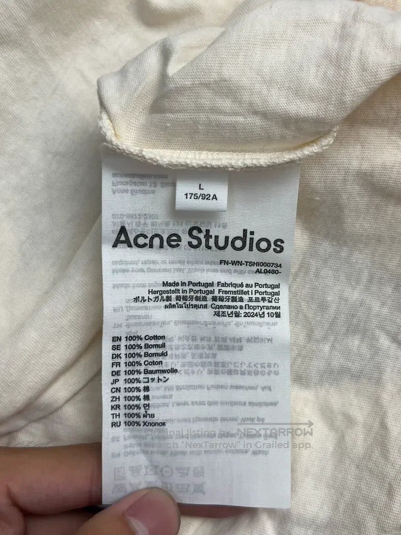 Acne Studios Acne Studios Kiss Print Retro Texture Short Sleeve Round N Size L / US 10 / IT 46 - 4 Thumbnail