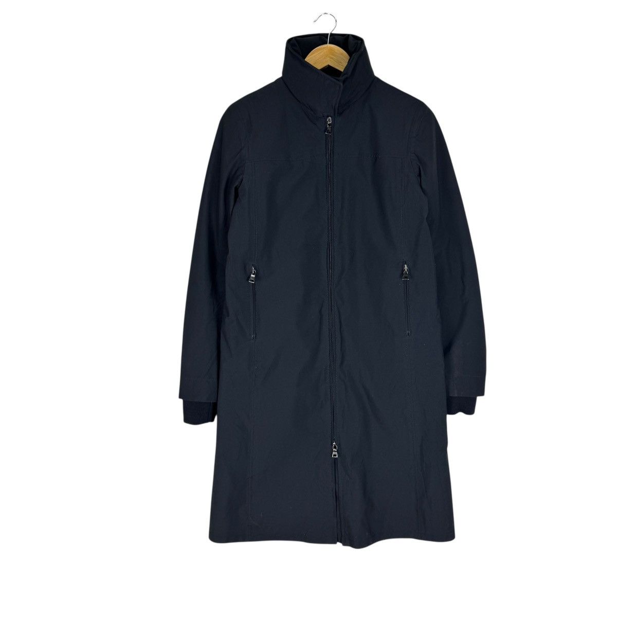 Prada 🔥PRADA HOODIE LONG DOWN JACKET Size S / US 4 / IT 40 - 2 Thumbnail