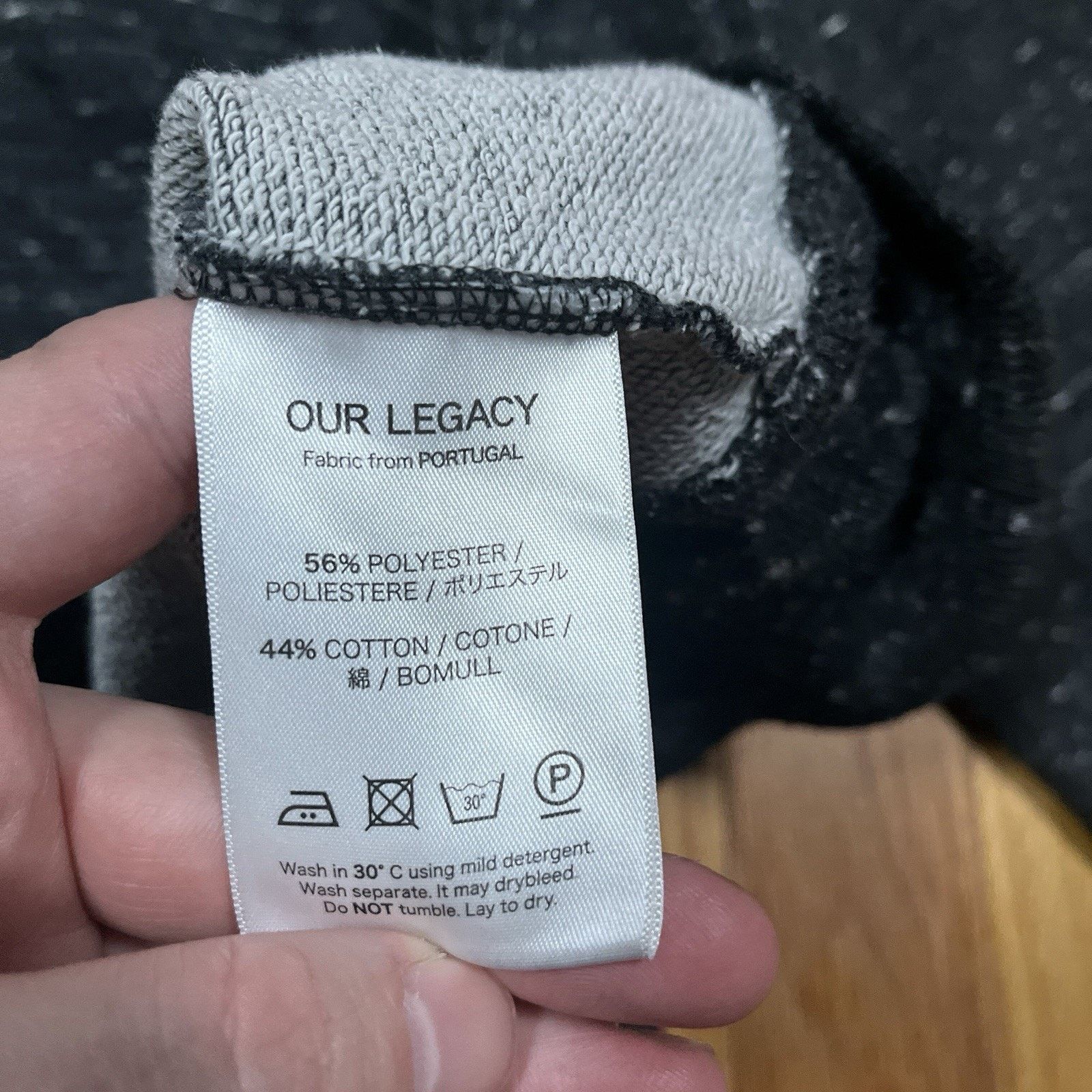 Our Legacy Our Legacy Grey Buclé Sweatshirt Size 46 Casual Crewneck Size US S / EU 44-46 / 1 - 7 Thumbnail