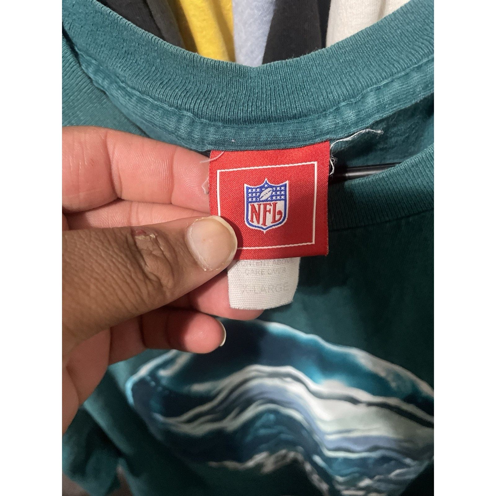 NFL Size XL-Vintage NFL Eagles Sweatshirt Rare Mens Over print Size US XL / EU 56 / 4 - 3 Thumbnail