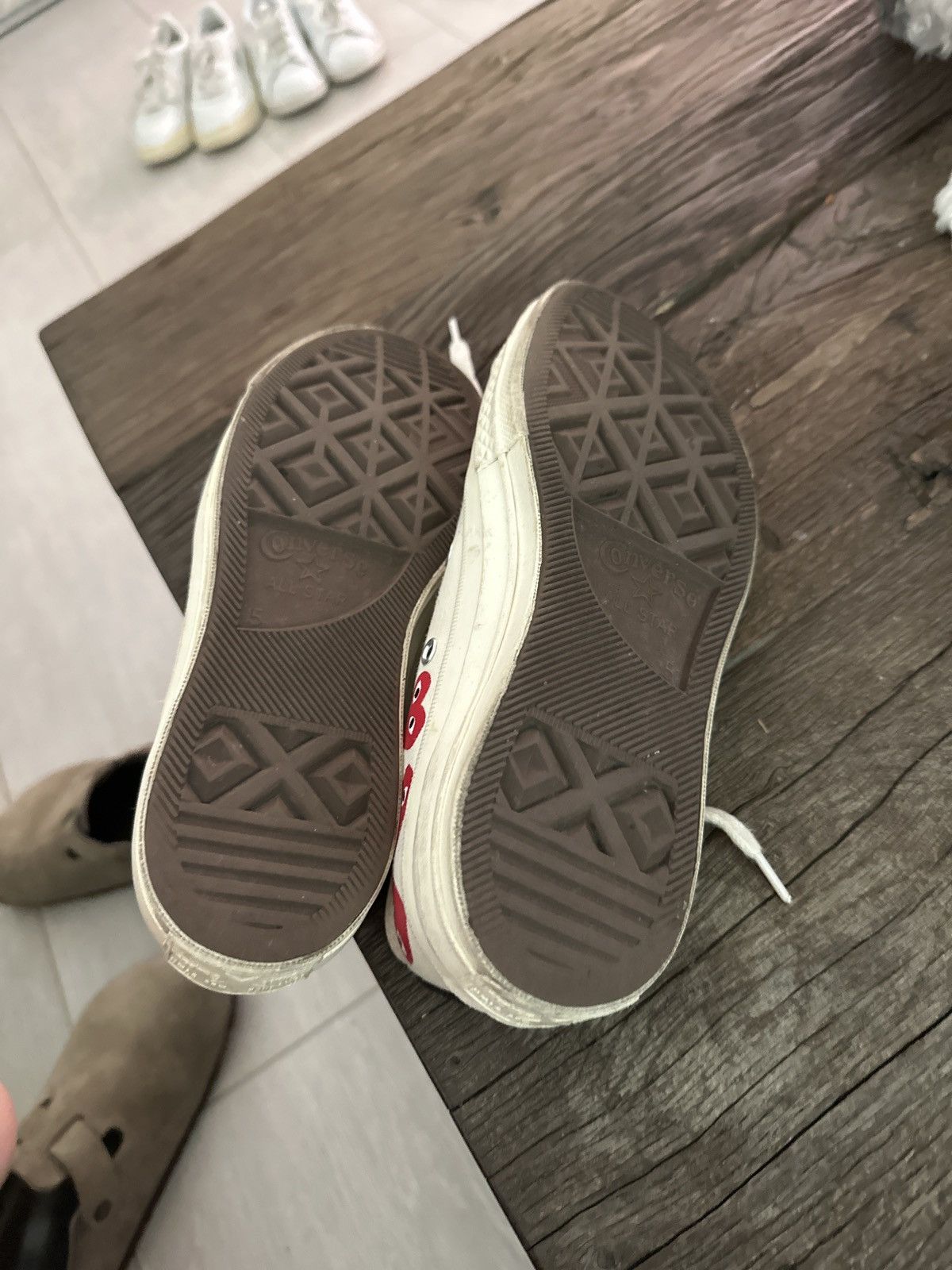 CDG by Comme des Garcons × Converse Converse CDGs multi heart Size US 5 / EU 37 - 6 Thumbnail