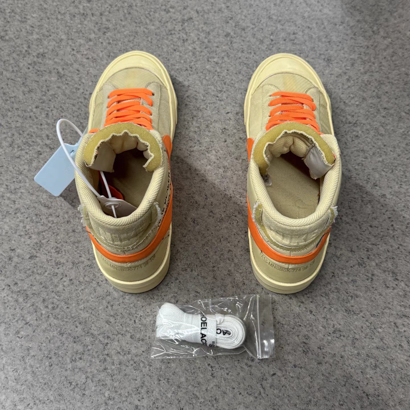 Nike Nike Blazer Off-White Sneakers K15 Size US 9.5 / EU 42-43 - 8 Thumbnail