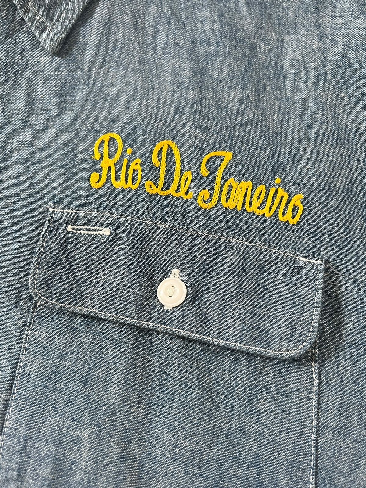 Wacko Maria Wacko Maria Chain Stitch Selvedge Worker Shirt Size US L / EU 52-54 / 3 - 6 Thumbnail