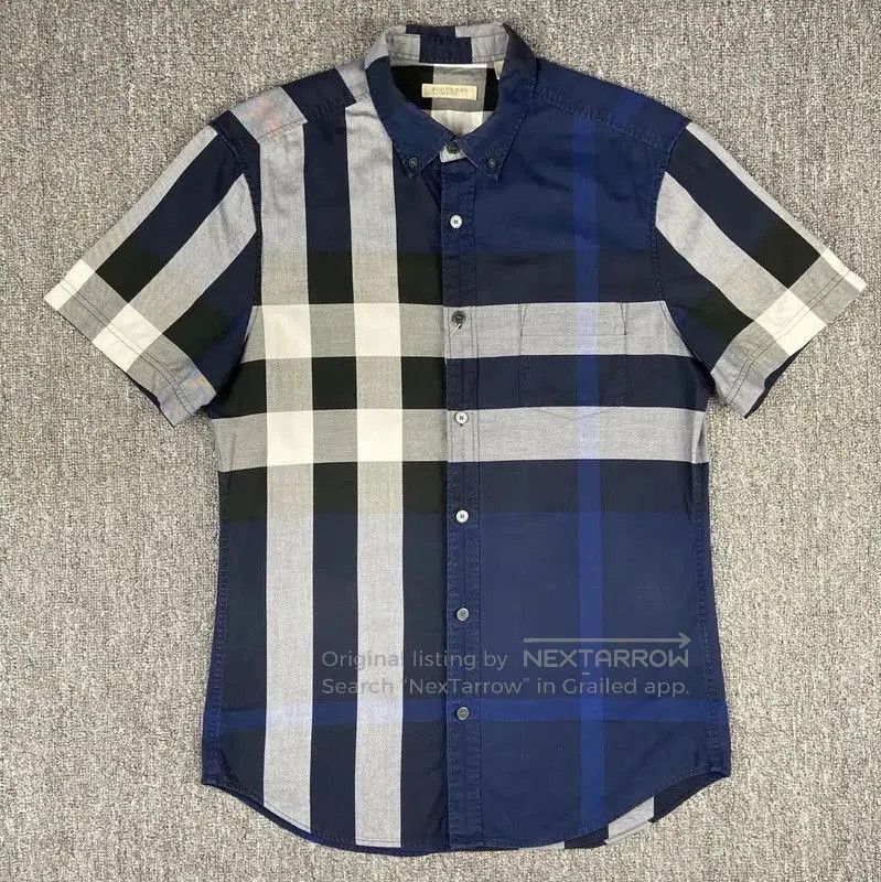 Burberry Burberry Color Block Cotton Shirt for Women. Size S / US 4 / IT 40 - 1 Thumbnail