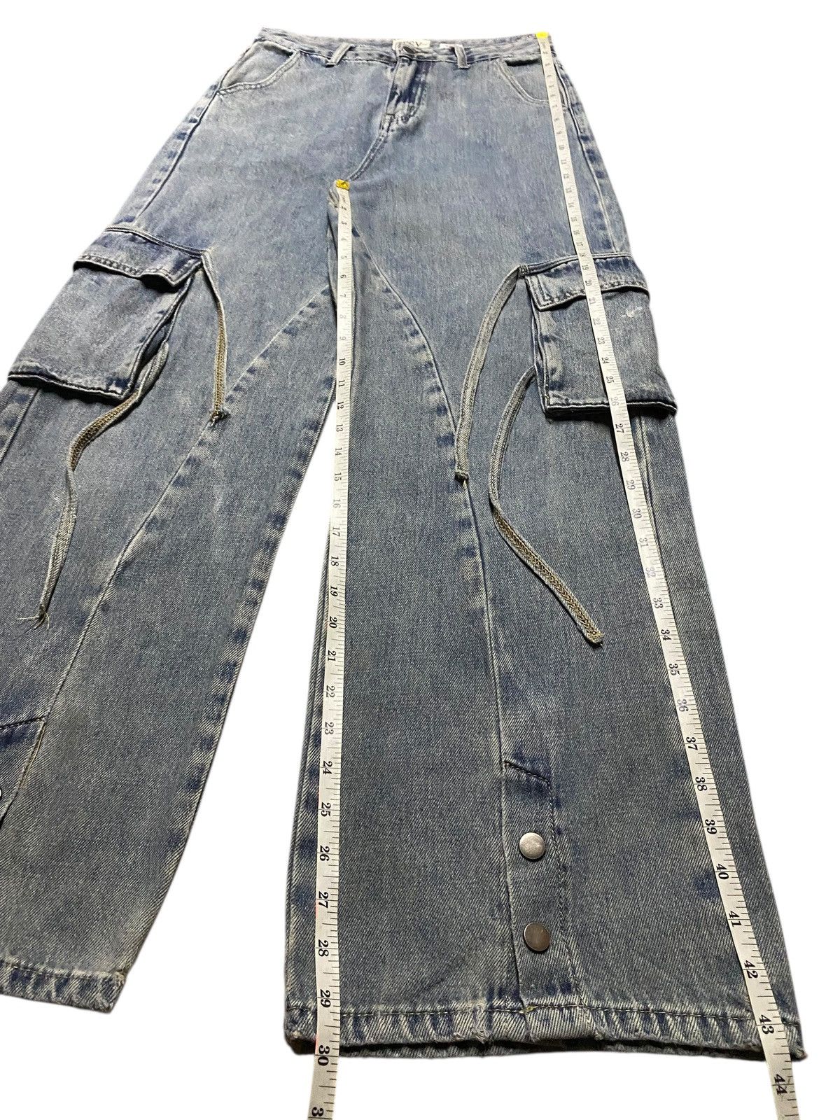 Vintage Vintage Japanese Brand FSY Super Baggy Lace Up Carpenter Size US 29 - 17 Thumbnail
