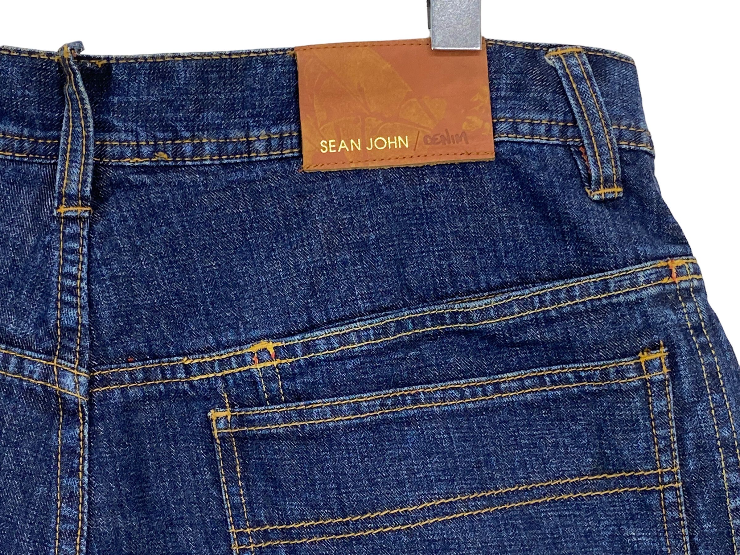 Sean John Sean John Hip Hop Skateboard Jeans Embroided Baggy Jeans Size US 36 / EU 52 - 9 Thumbnail