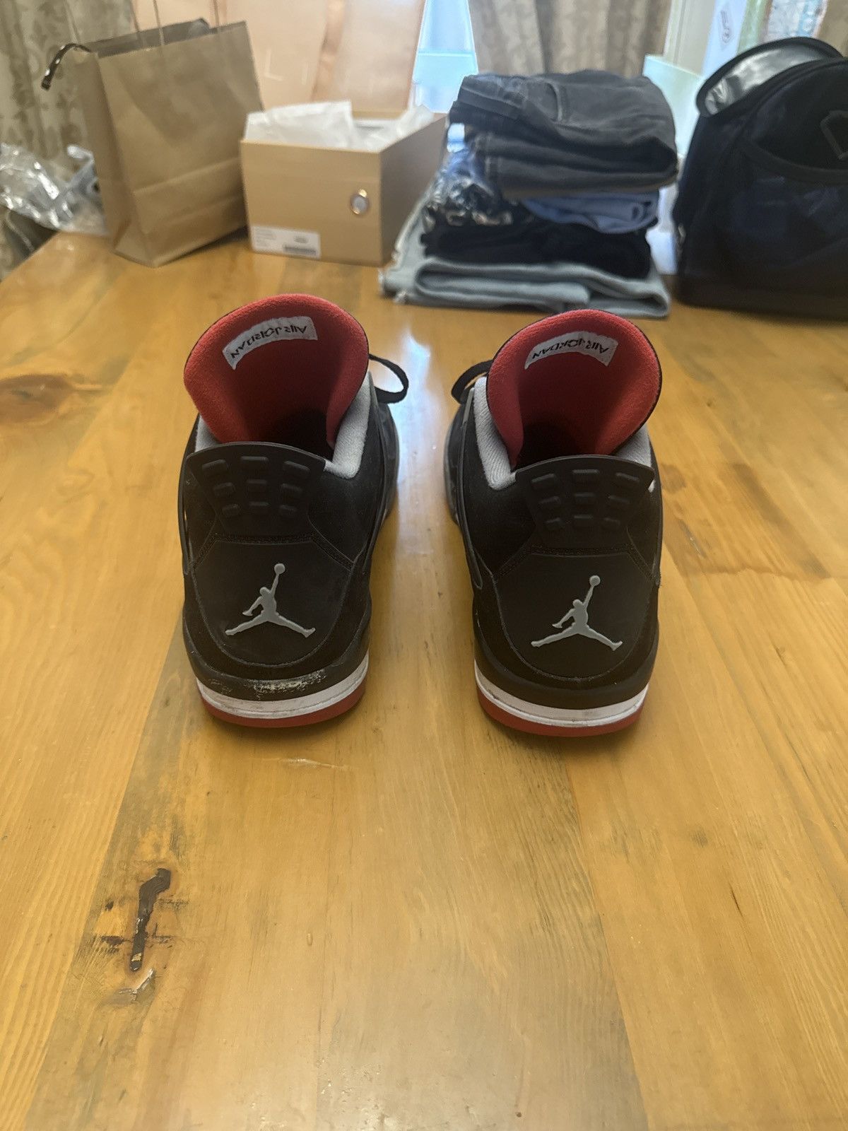 Jordan Brand Jordan Bred 4s Size US 13 / EU 46 - 2 Thumbnail