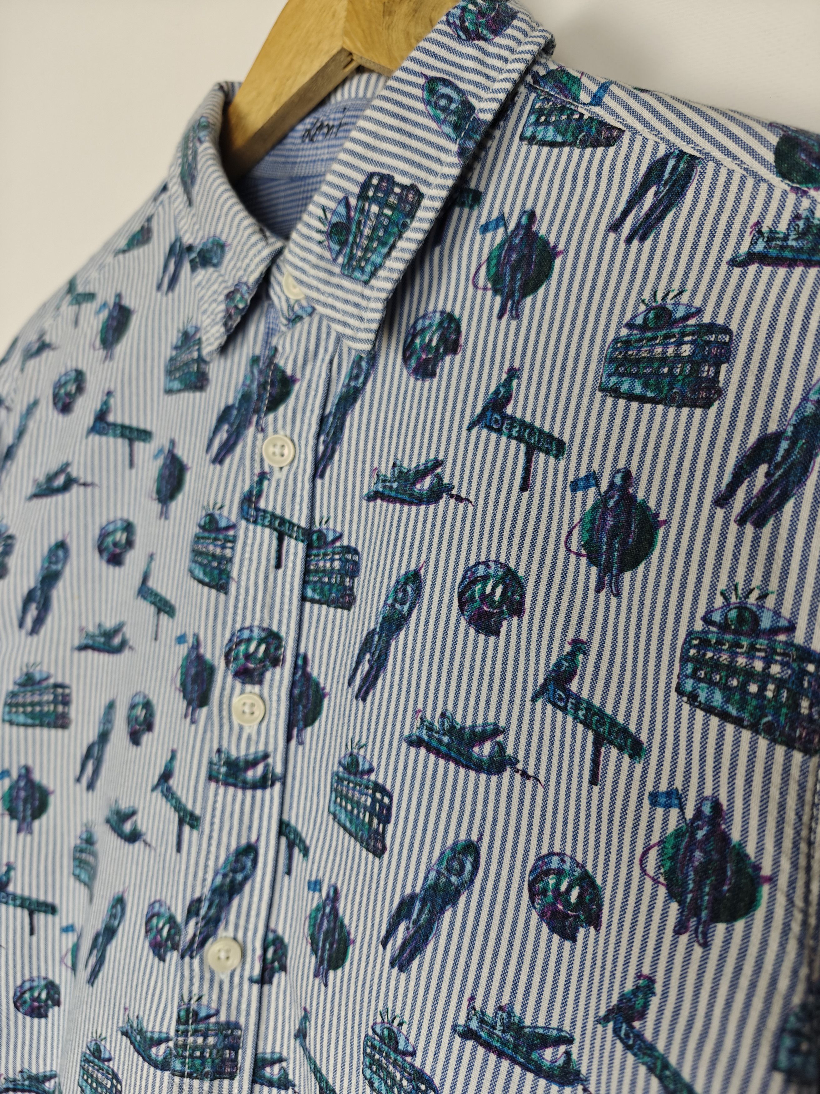 Desigual Desigual Astronaut Shirt Button Regular Fit size M Size US M / EU 48-50 / 2 - 6 Thumbnail