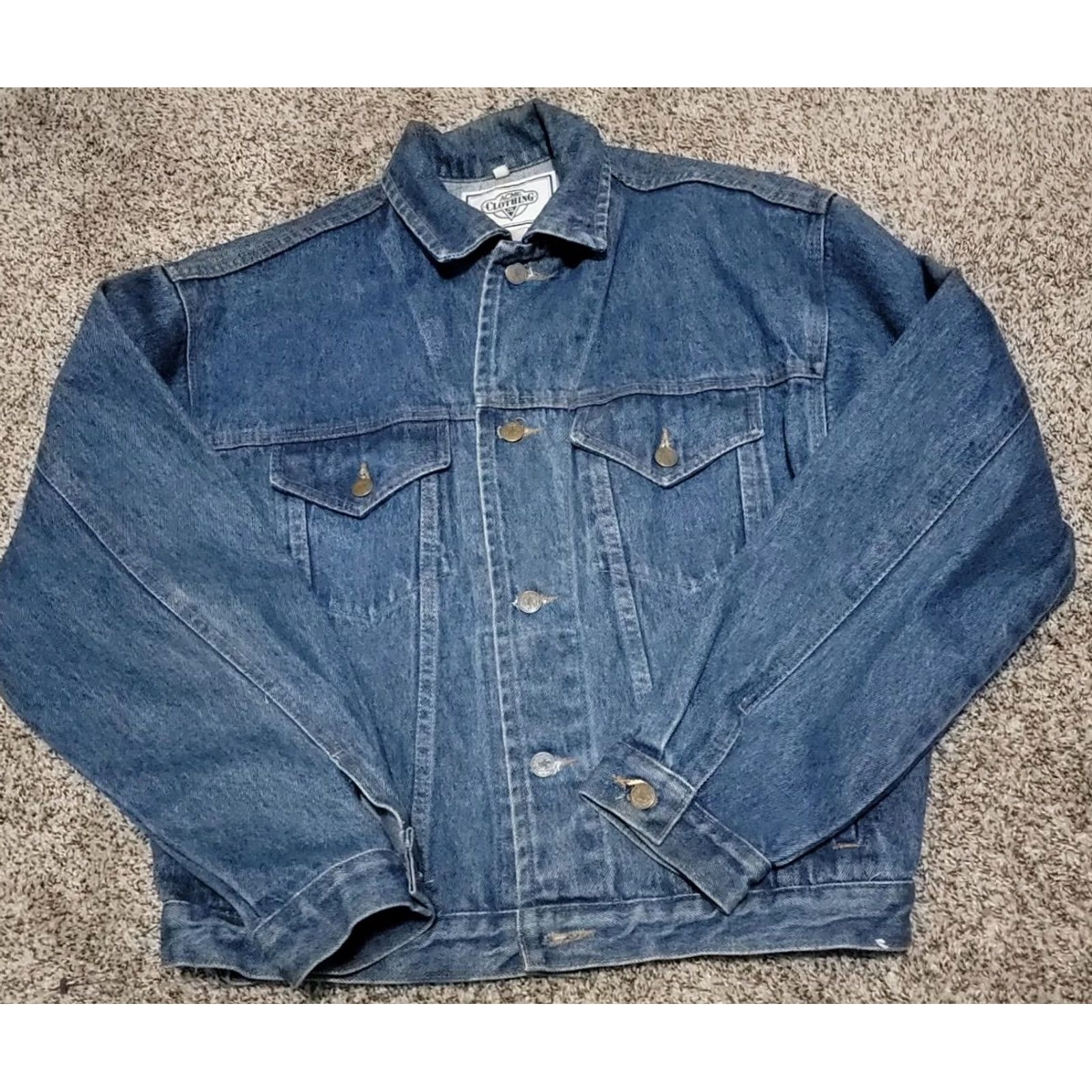 Vintage VINTAGE Warner Bros. Taz Harley Davidson Denim Jacket M Men Blue 1997 Jacket Denim Jean Ski? Size US M / EU 48-50 / 2 - 3 Thumbnail