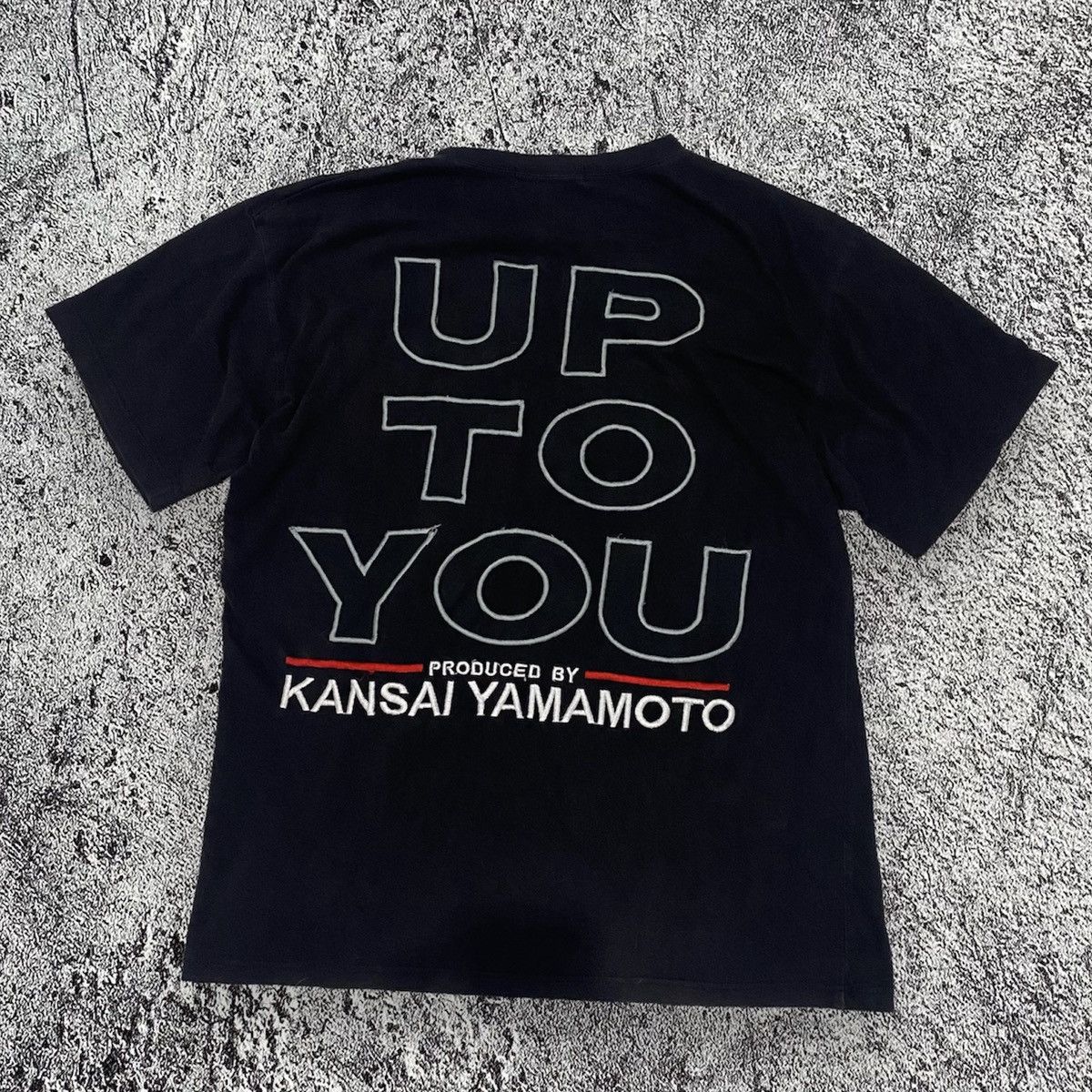 Kansai Yamamoto Up To You Big Embroiderry Back T-Shirt