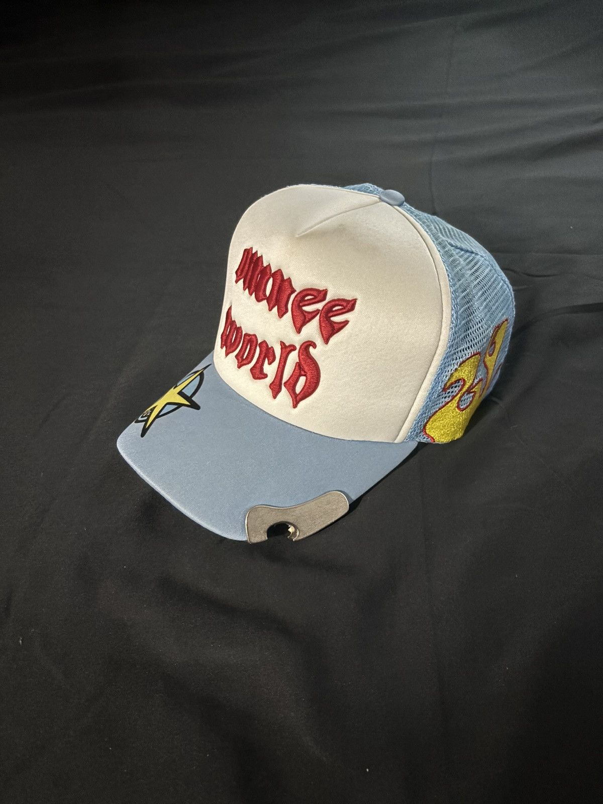 Japanese Brand Omnee World Trucker Hat Bottle Opener Size ONE SIZE - 1 Thumbnail