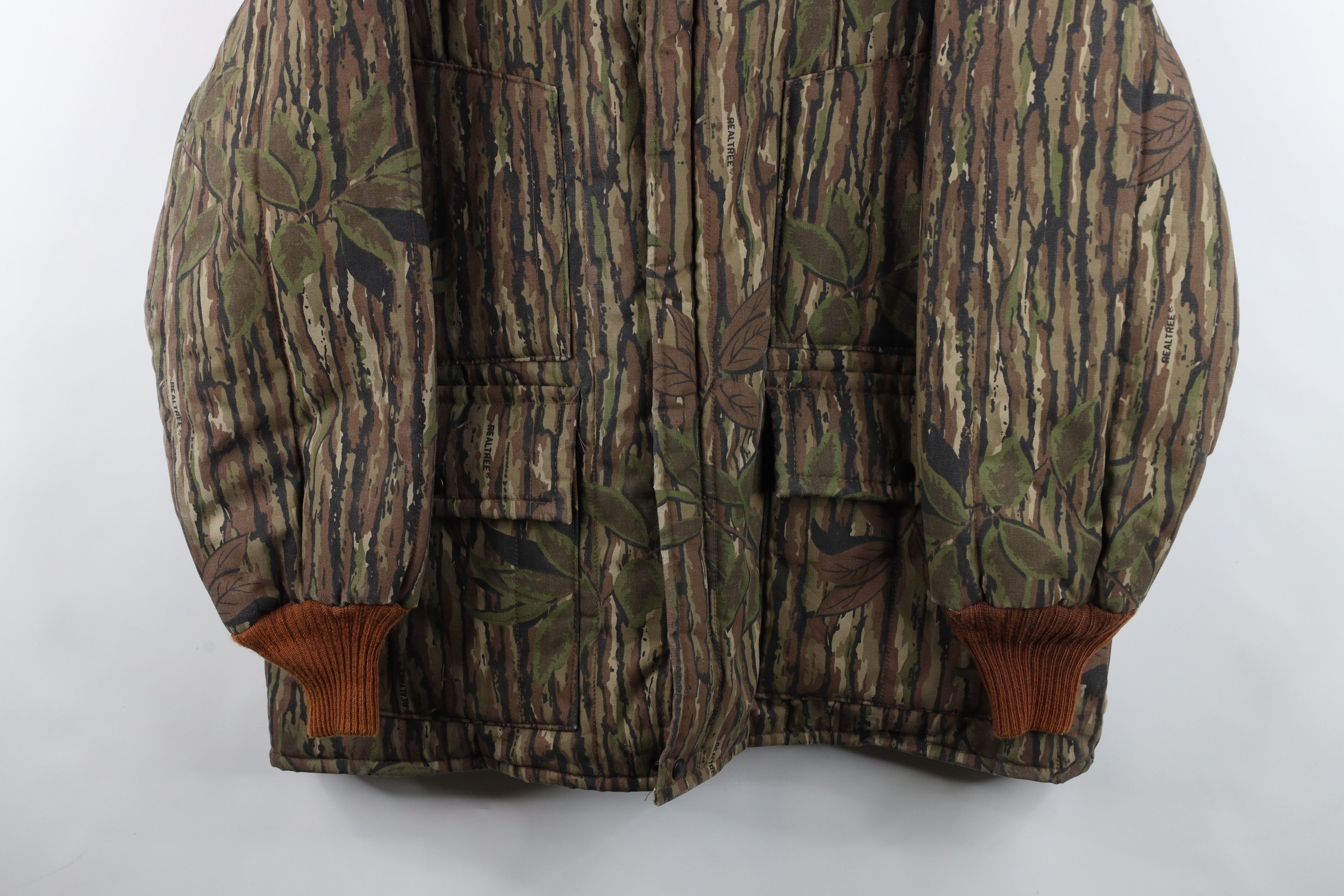 Walls Vintage 90s Walls Camouflage Quilted Chore Barn Jacket USA Size US XL / EU 56 / 4 - 3 Thumbnail