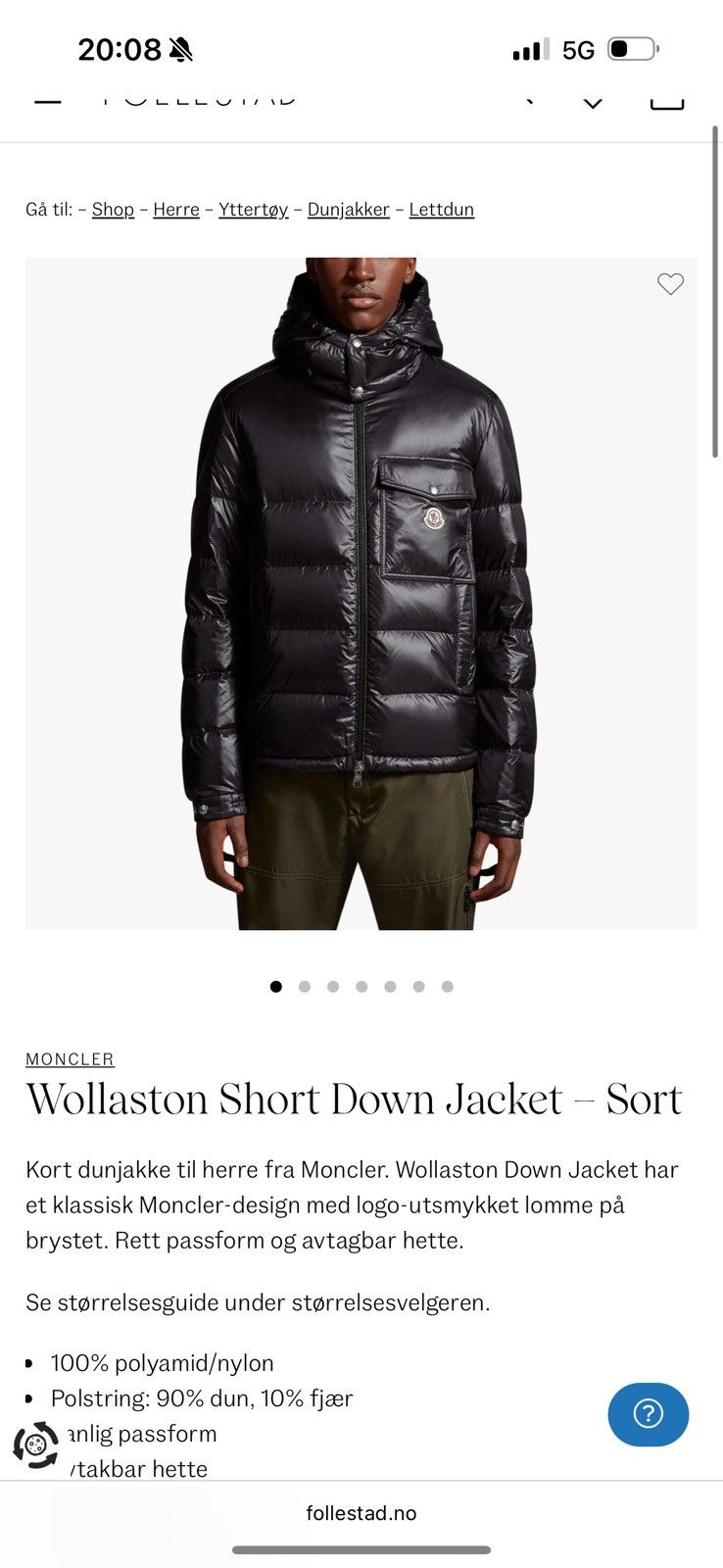 Moncler Moncler Wollaston Jacket Size US L / EU 52-54 / 3 - 24 Thumbnail