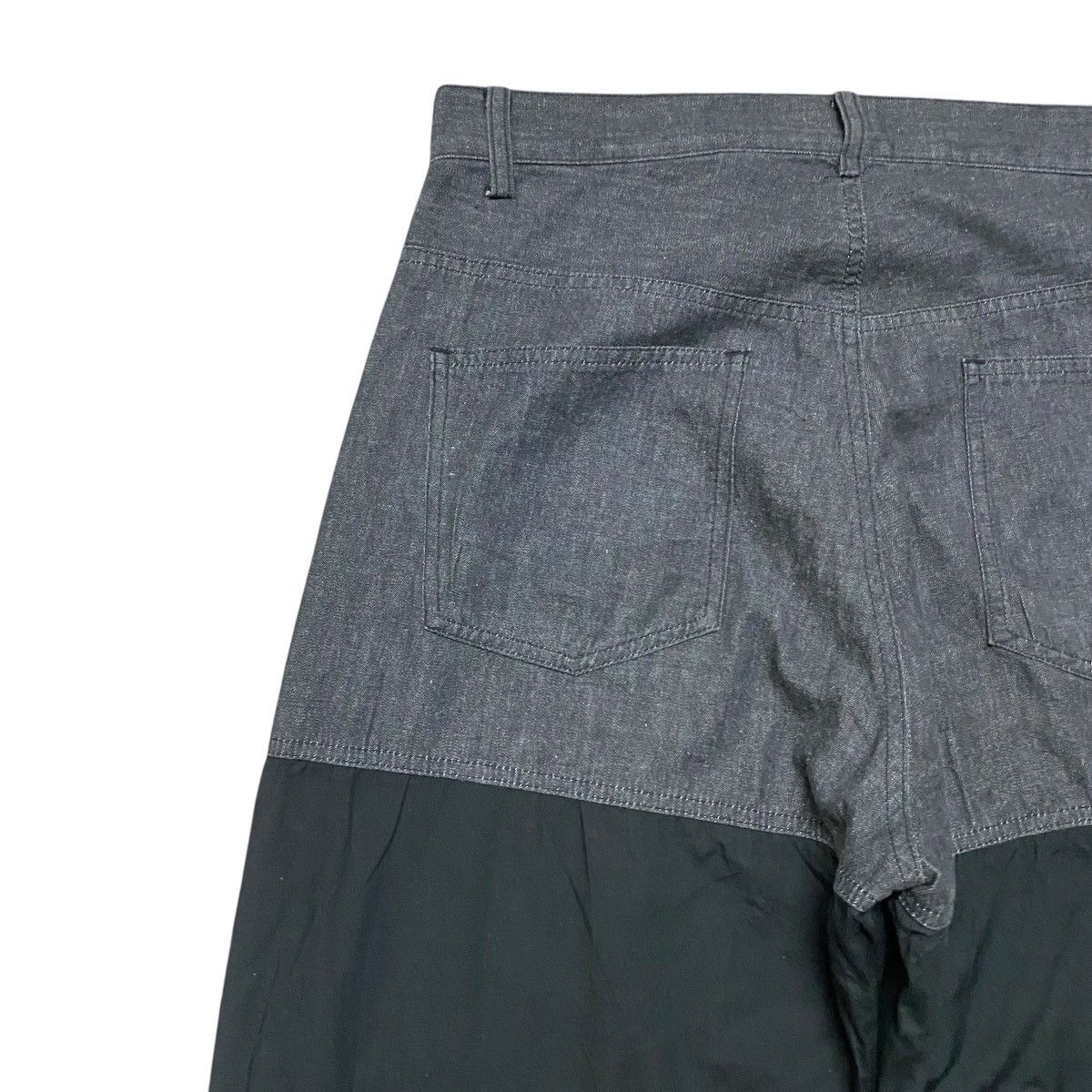 KEITAMARUYAMA Kieta Maruyama Denim Hybrid Wide Leg Baggy Pants Size US 32 / EU 48 - 12 Thumbnail