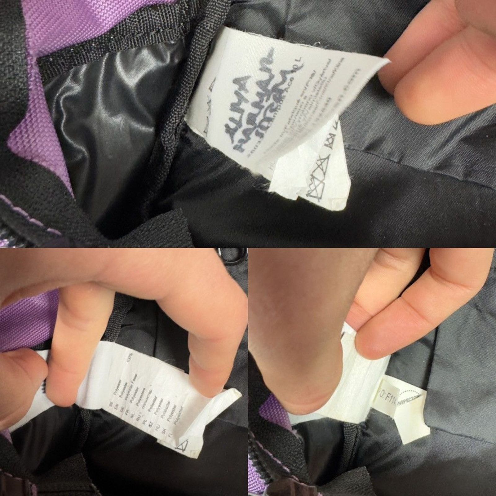 Fjallraven Fjällräven Campus Ace 10L Unisex Lavender Black Backpack Bag Size ONE SIZE - 7 Thumbnail