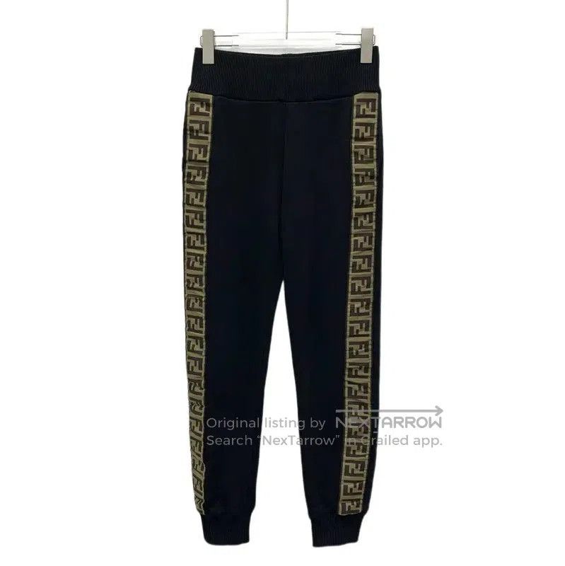 Fendi Fendi Black Cotton Casual Pants for Women . Size 23" - 1 Thumbnail
