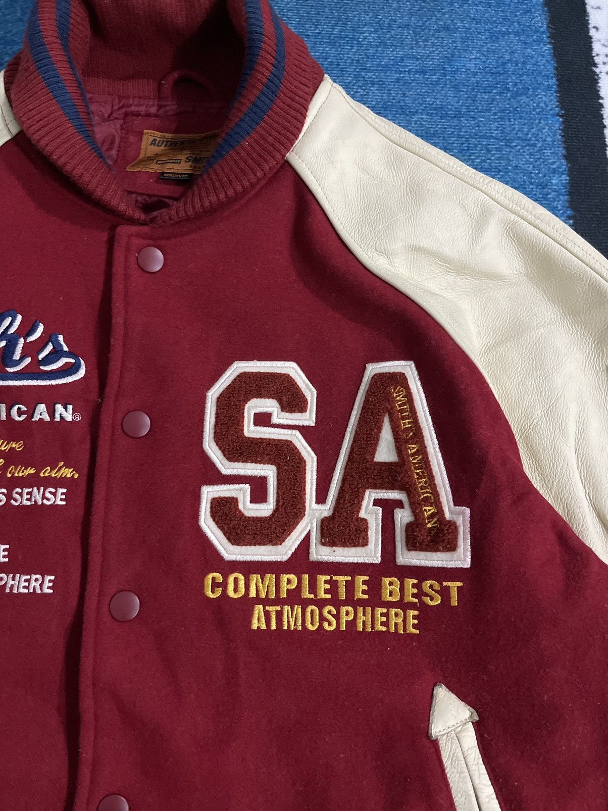 Other SMITHS AMERICAN VARSITY JACKET Size US M / EU 48-50 / 2 - 6 Thumbnail