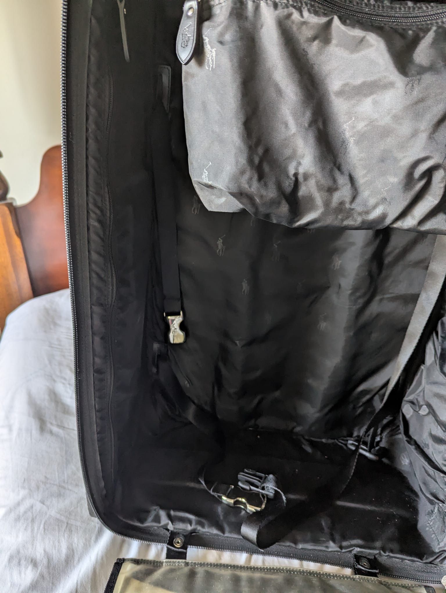 Polo Ralph Lauren Vintage Black Suit Case Size 46 - 2 Thumbnail