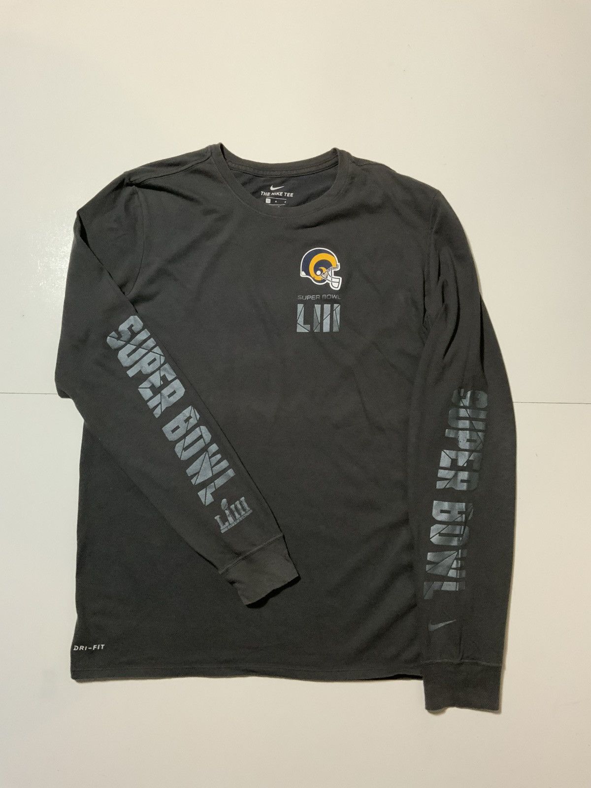 NFL × Nike Nike Los Angeles Rams NFL Football Super Bowl LIII T-Shirt Size US L / EU 52-54 / 3 - 1 Thumbnail