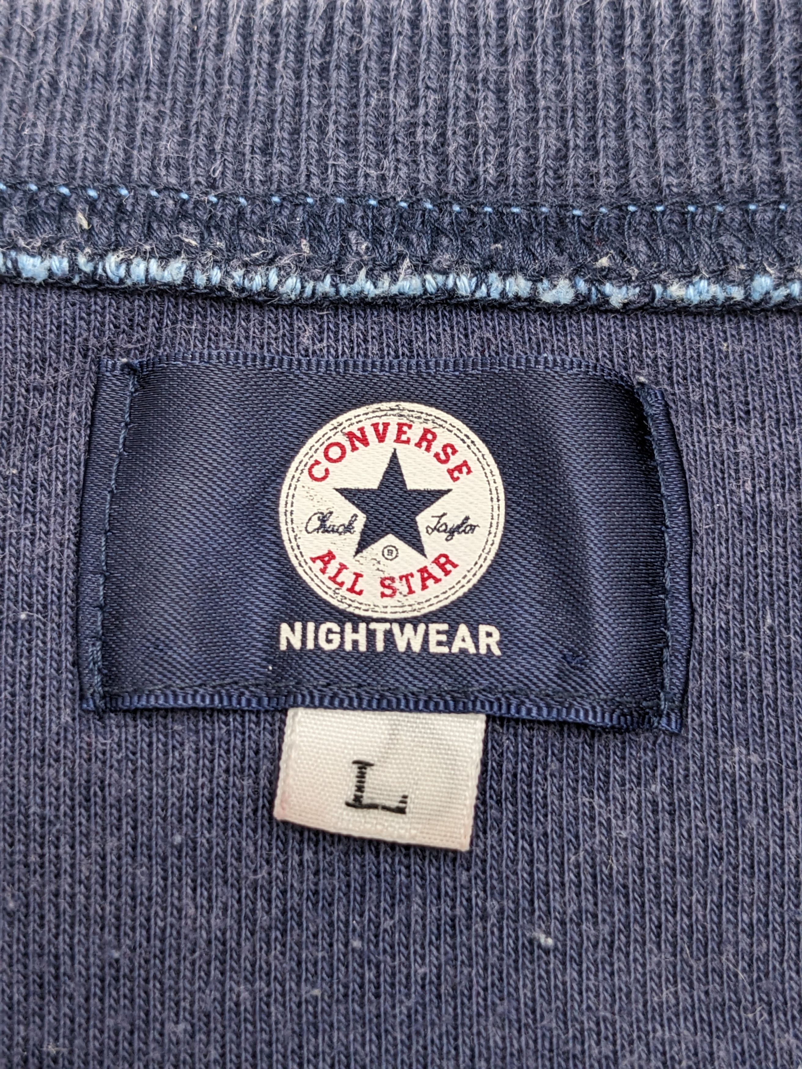 Converse Vintage 90s Converse All Star Sweatshirt SS09 Size US L / EU 52-54 / 3 - 9 Thumbnail