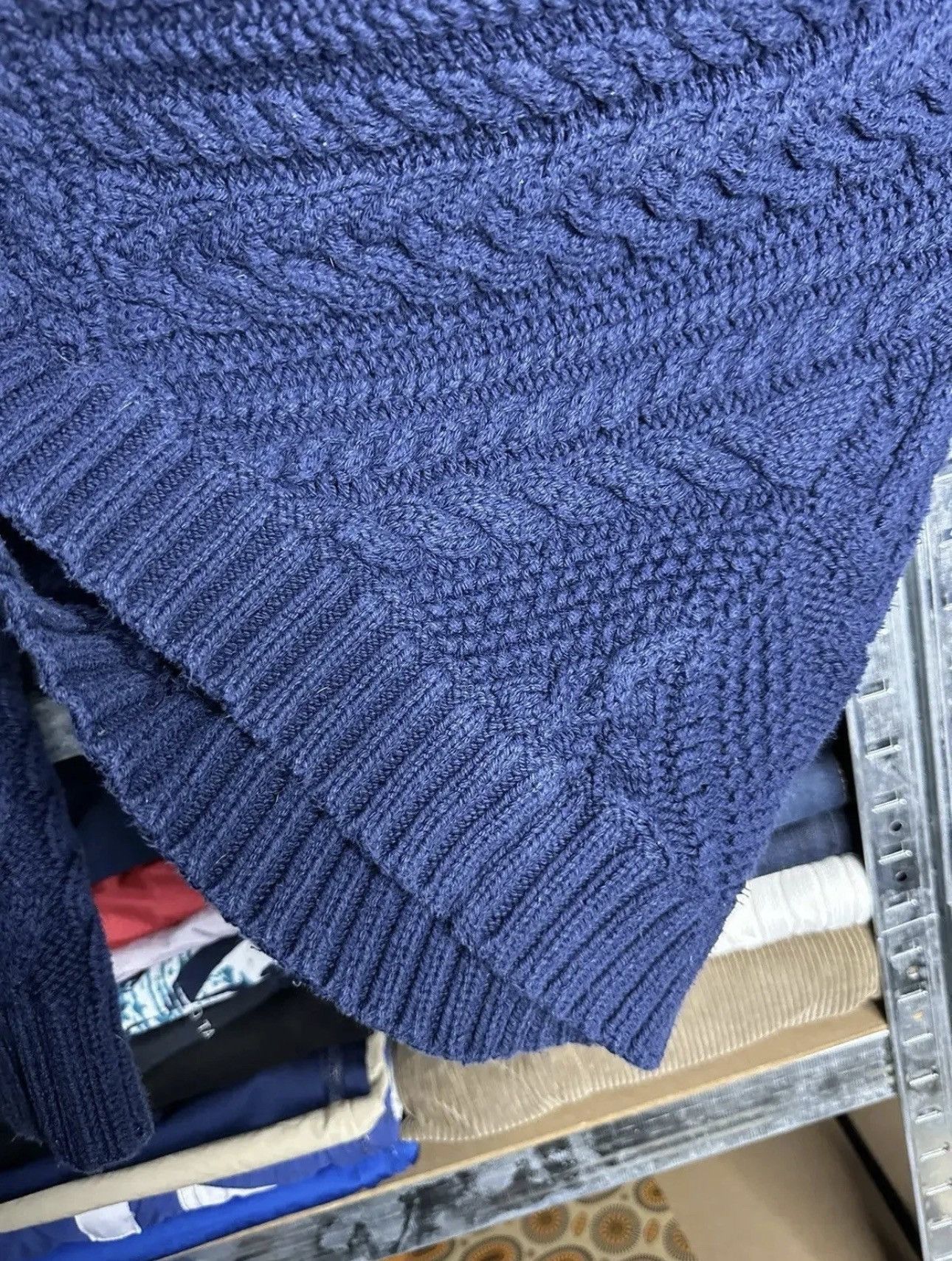 Polo Ralph Lauren POLO RALPH LAUREN Cable Big Knit Sweater Size XL / US 12-14 / IT 48-50 - 7 Thumbnail
